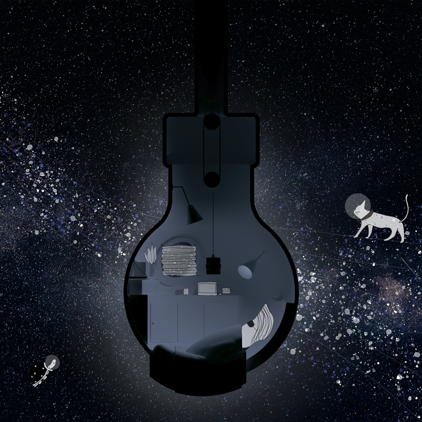 A room in space , 2021