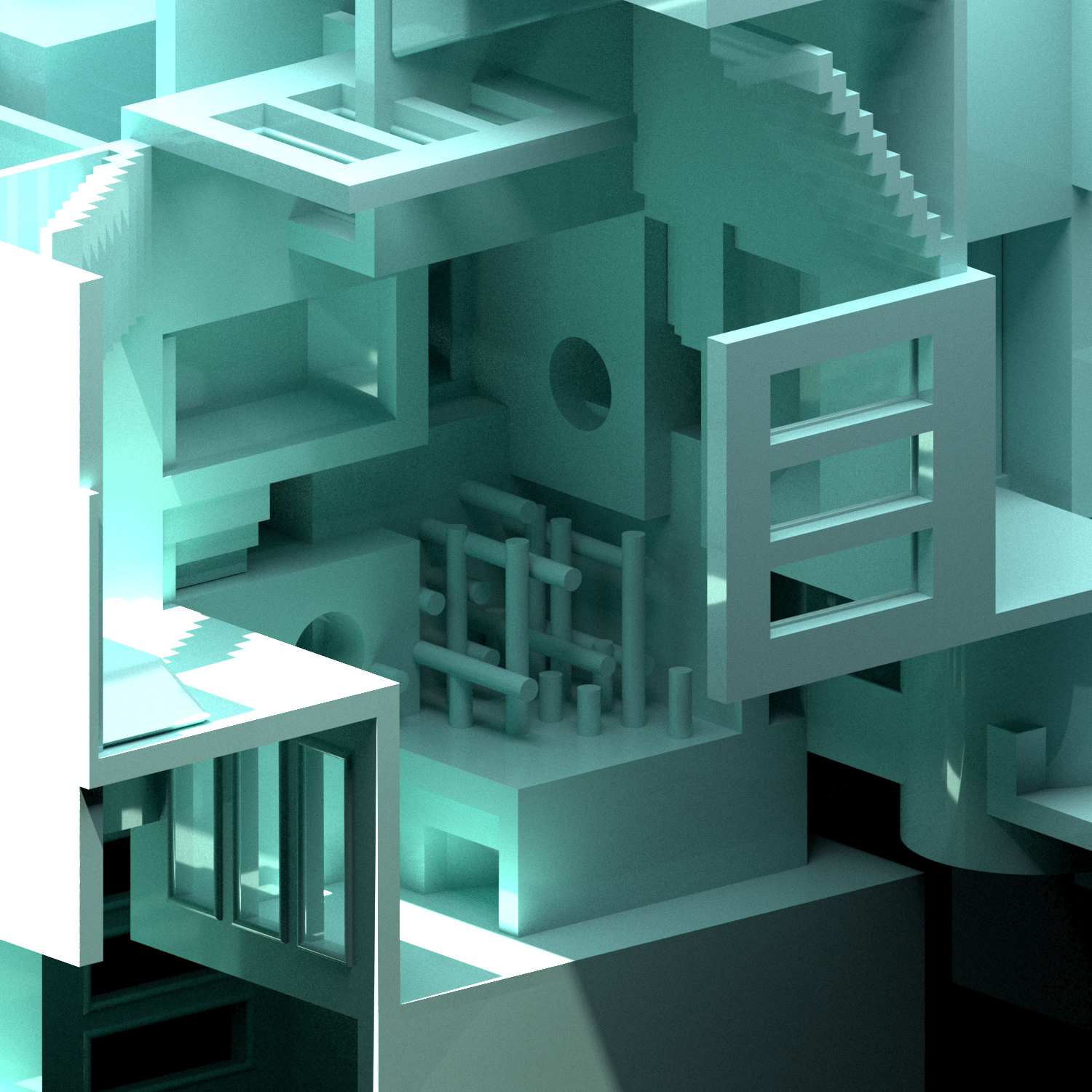 2021 - Modelling experiments in Rhino