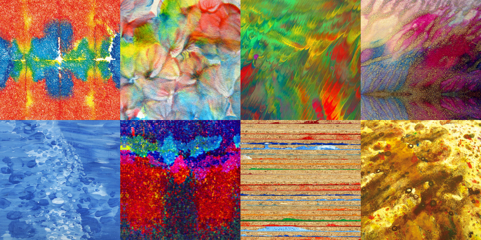 Art Unpredictable series (8 of 100) different techniques, sizes and materials