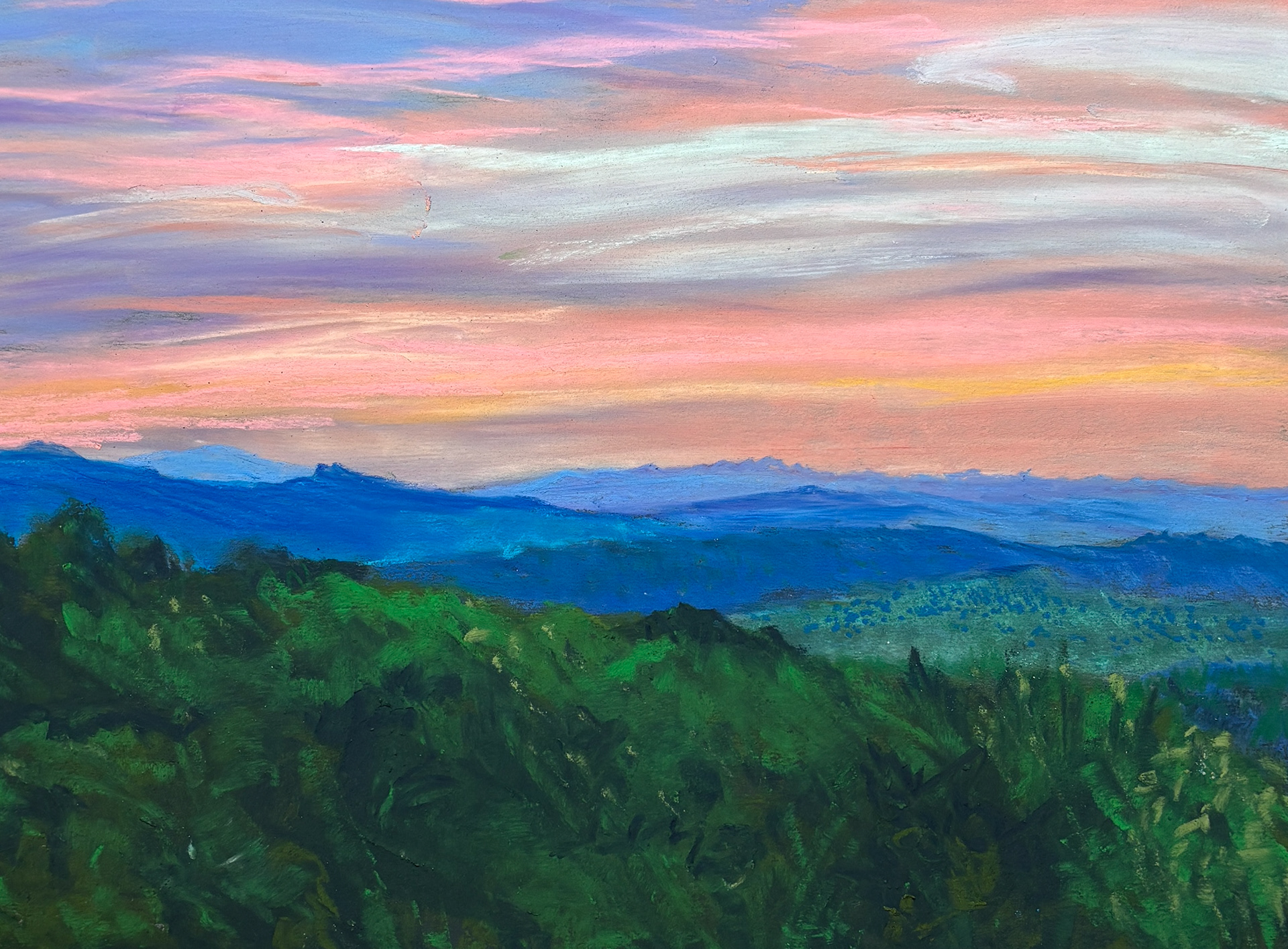 Tuscany sunset