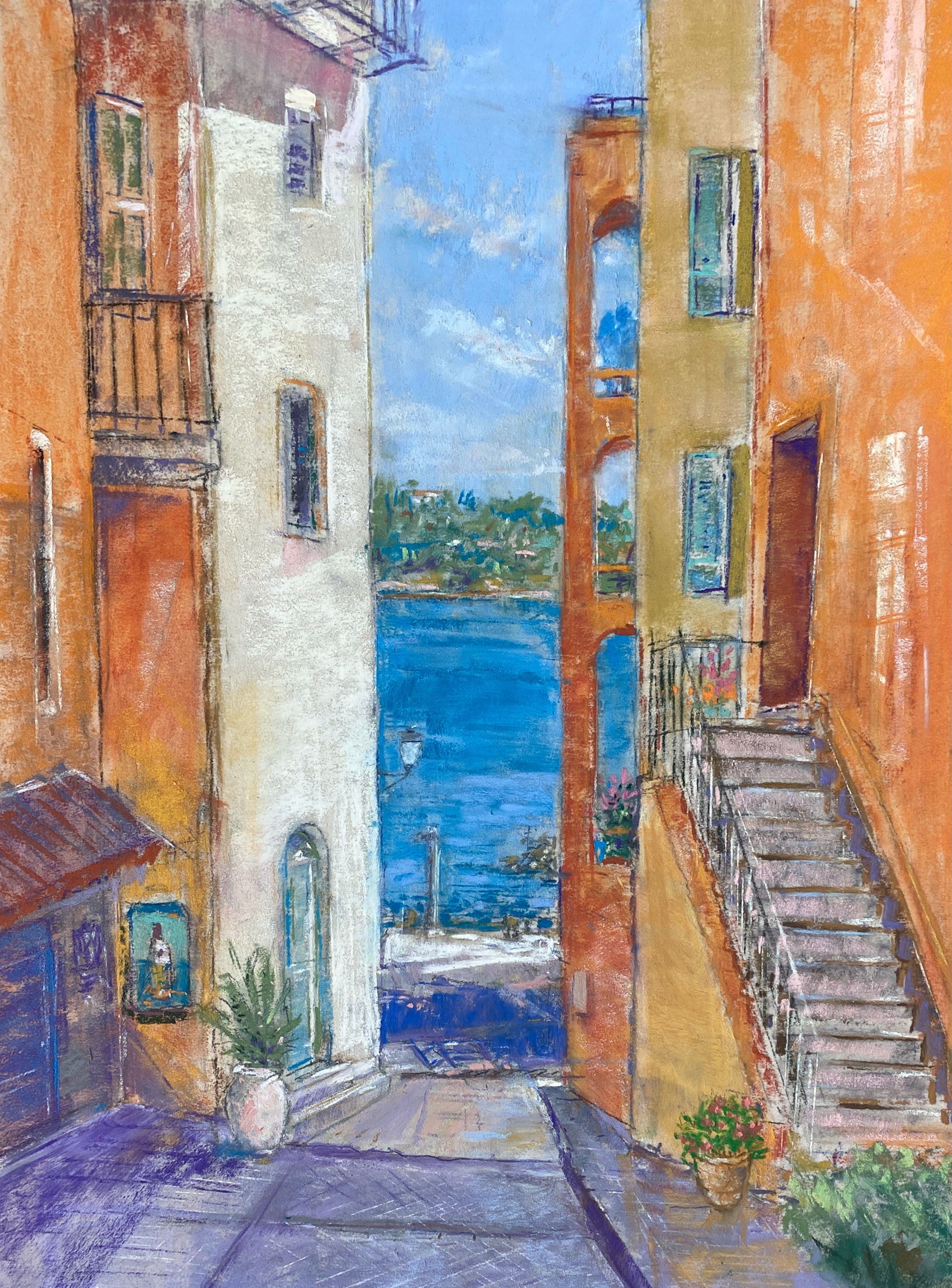 Southern France, town of Villefranche-sur-mer