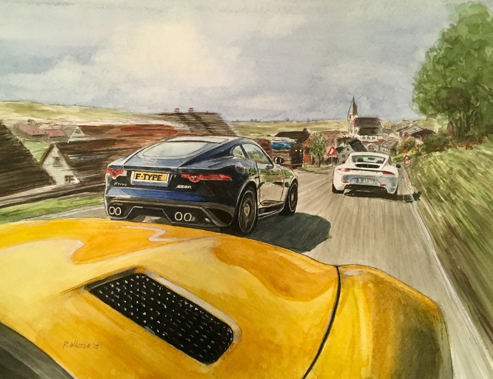 Racing Scene In Europe