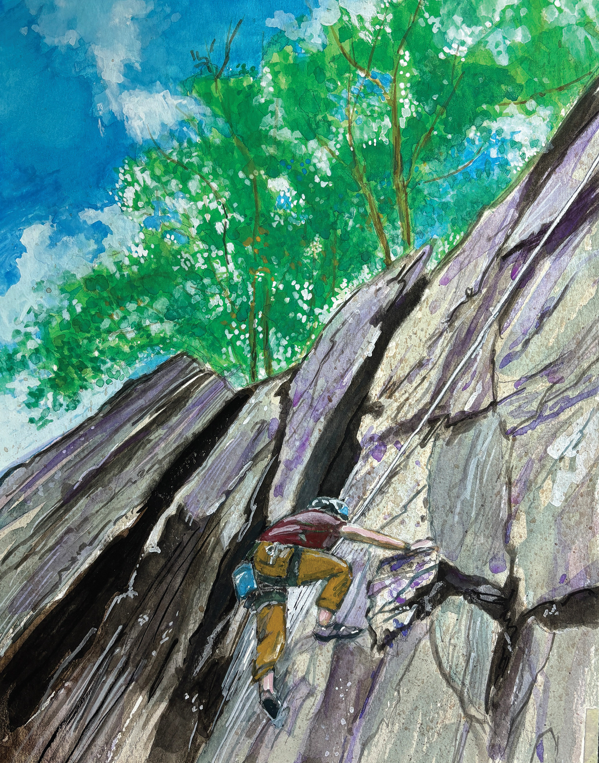 Carderock Maryland Climber