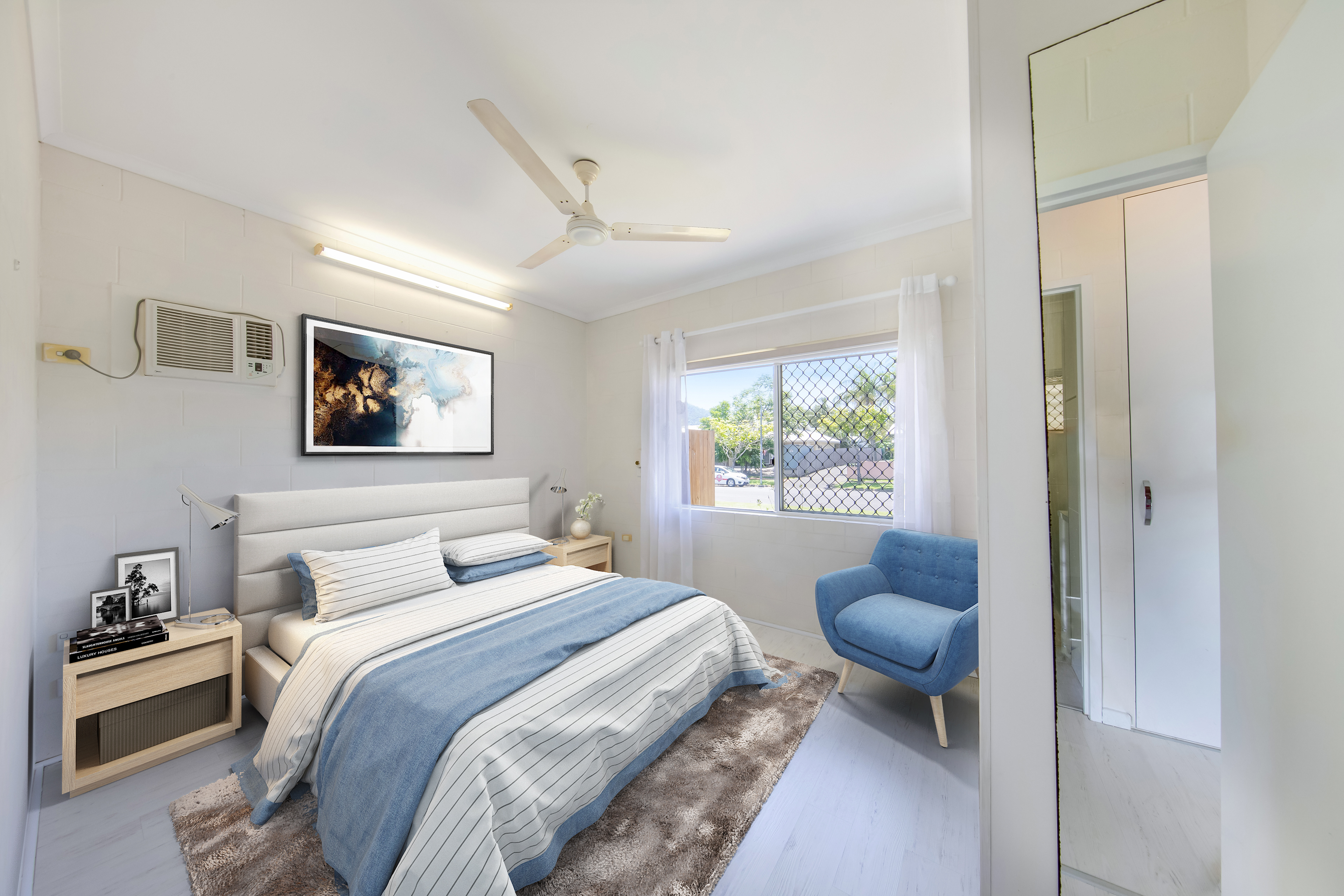 Digital Staging Guest Room