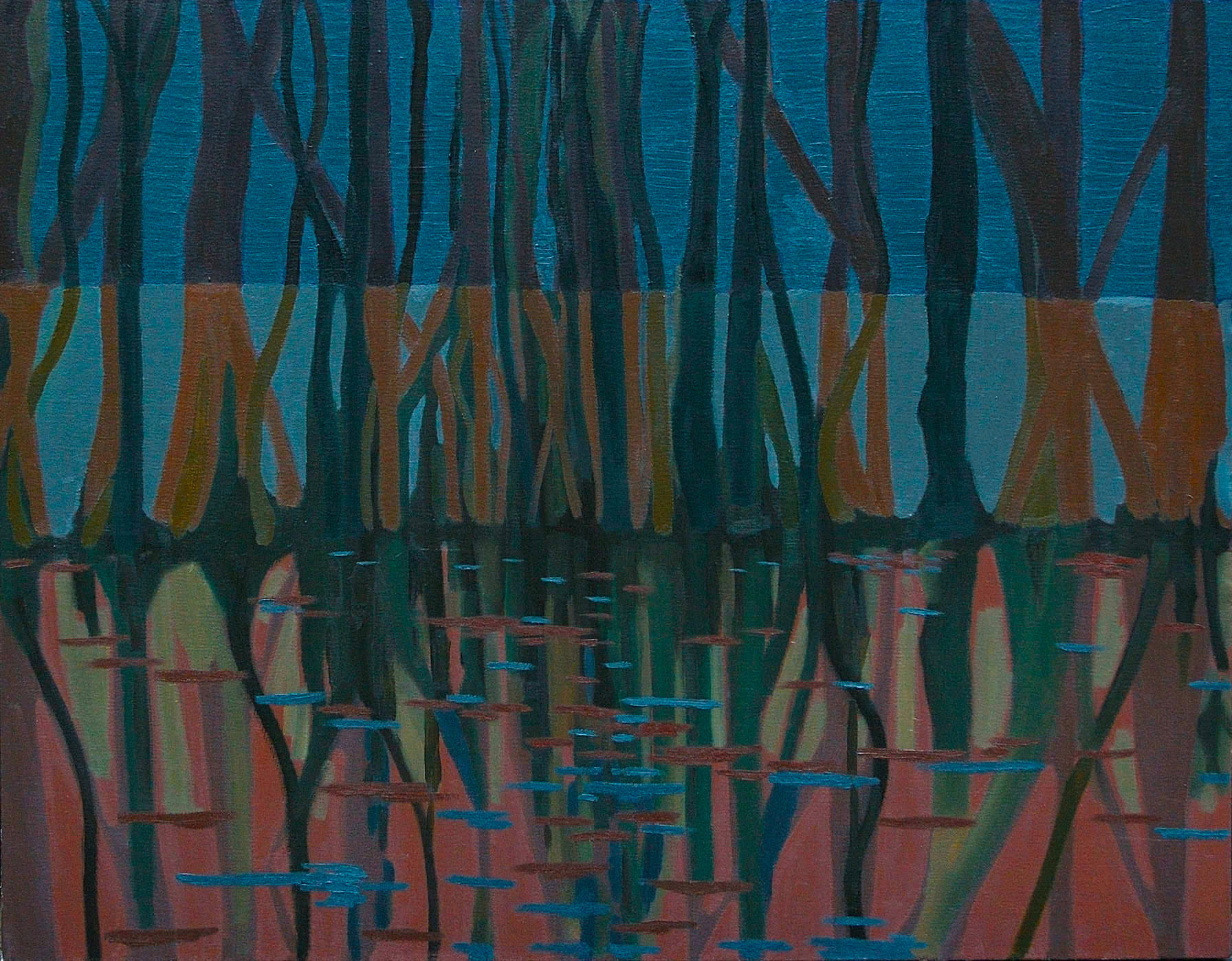 Bloom, Oil on Canvas 24"x 36"
