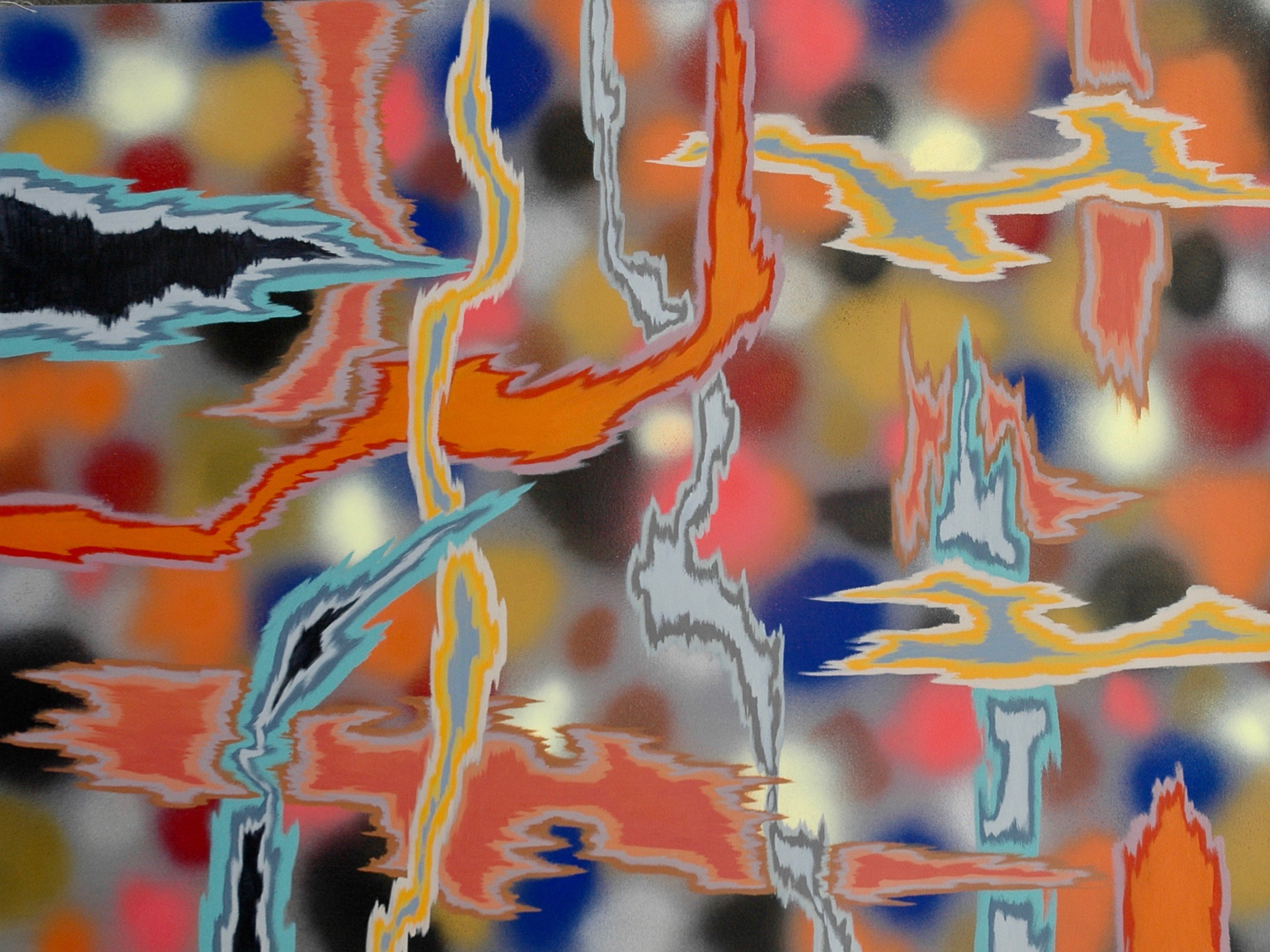 Here Comes the Fuzz  36"x 48"