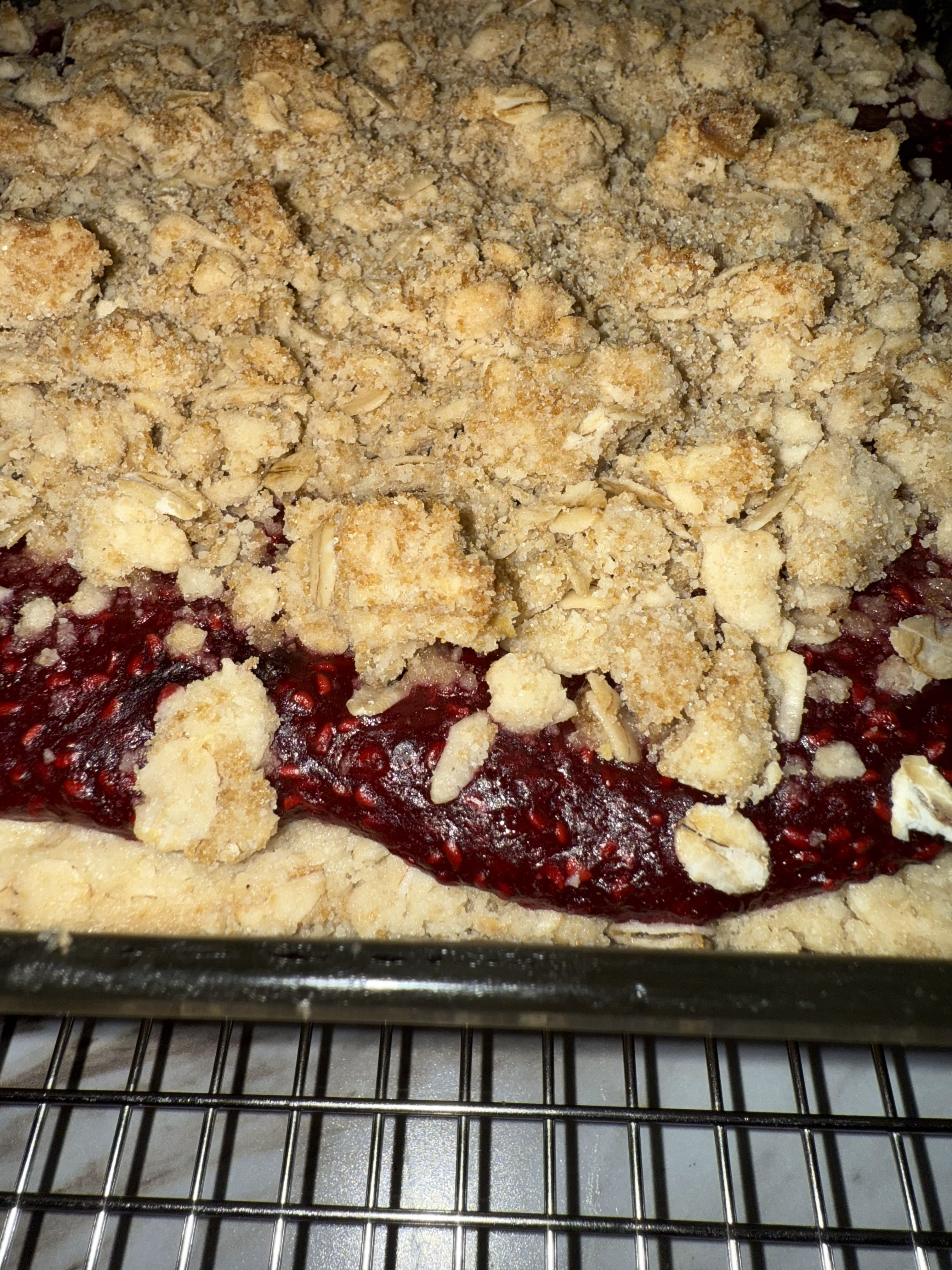 Raspberry Crumble