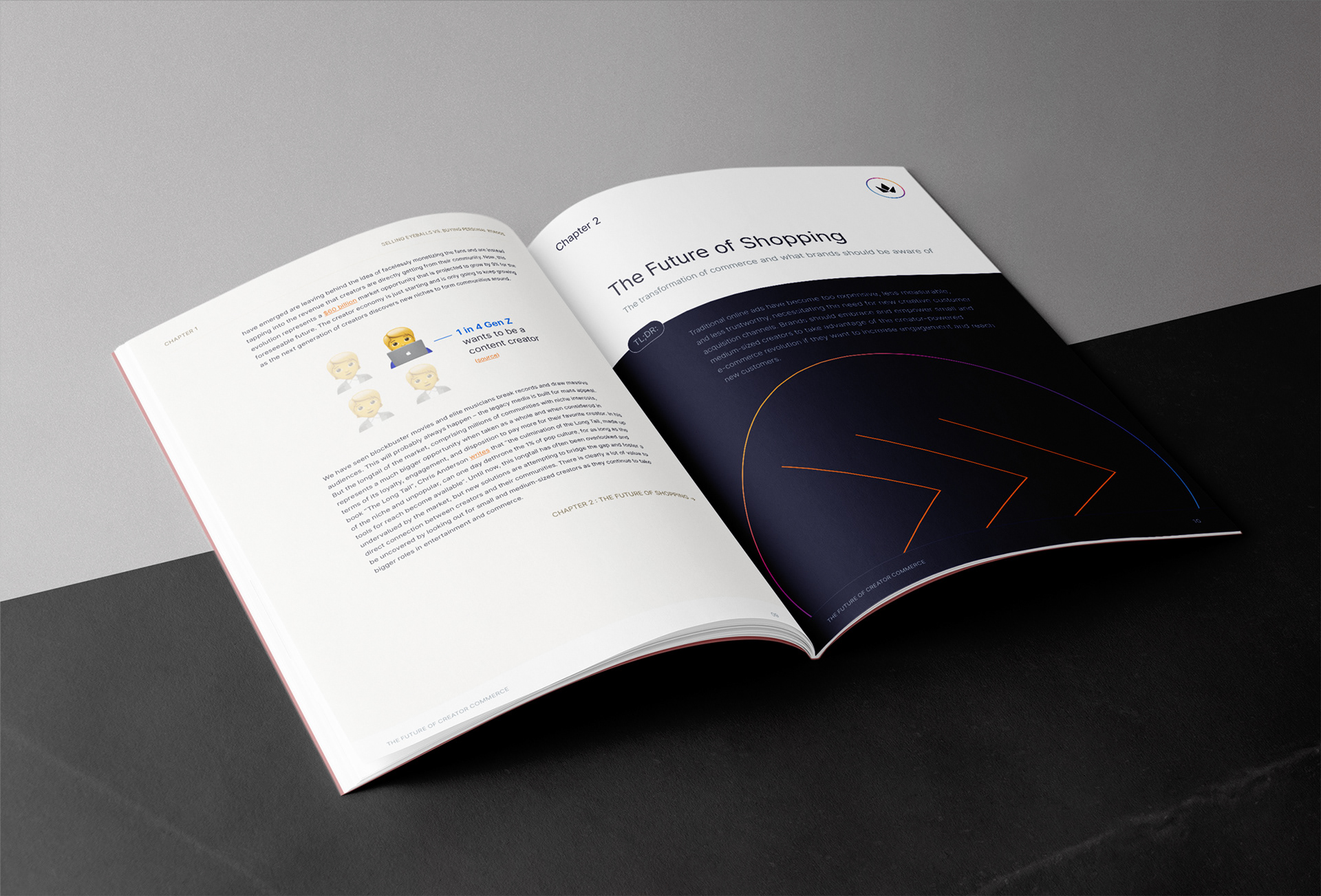 chapter cover of the report for b2b audience