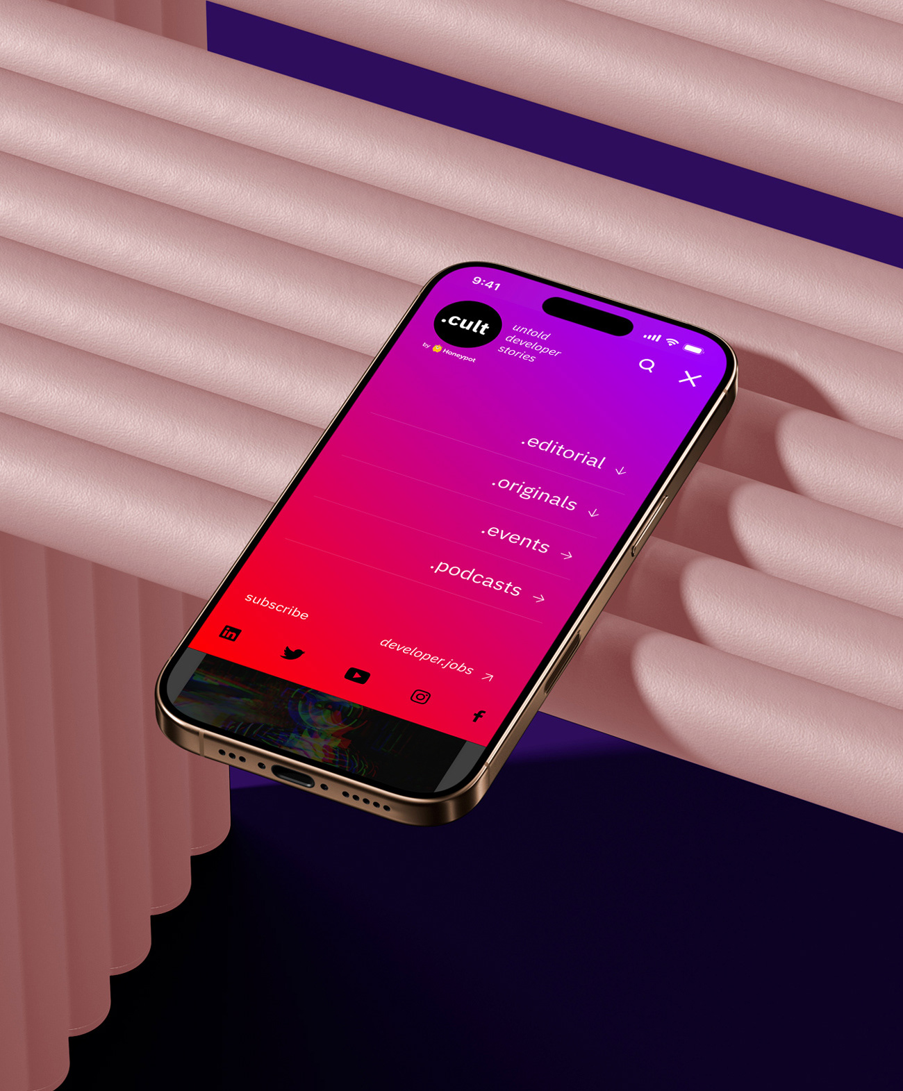 mobile menu