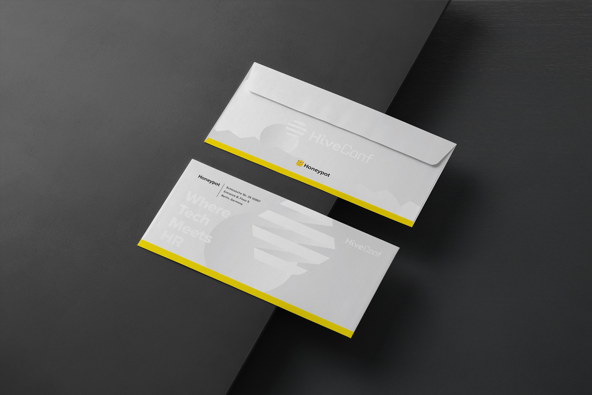 physical invitations sent to honeypot's partners
