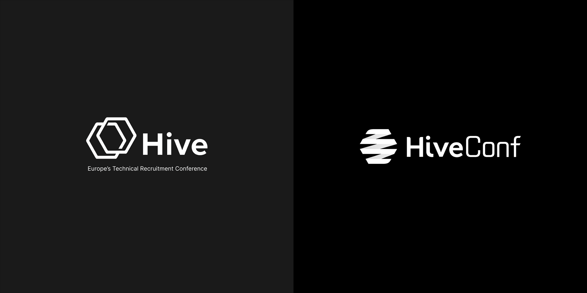previous and new logos of hiveconf