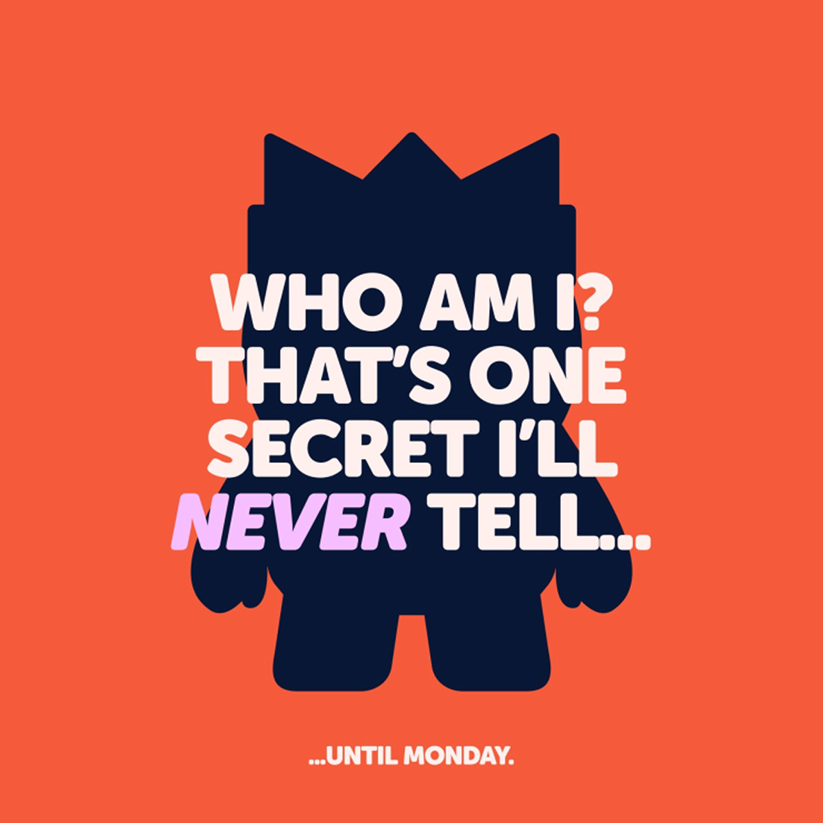 teaser social media visual with a pop culture reference: gossip girl