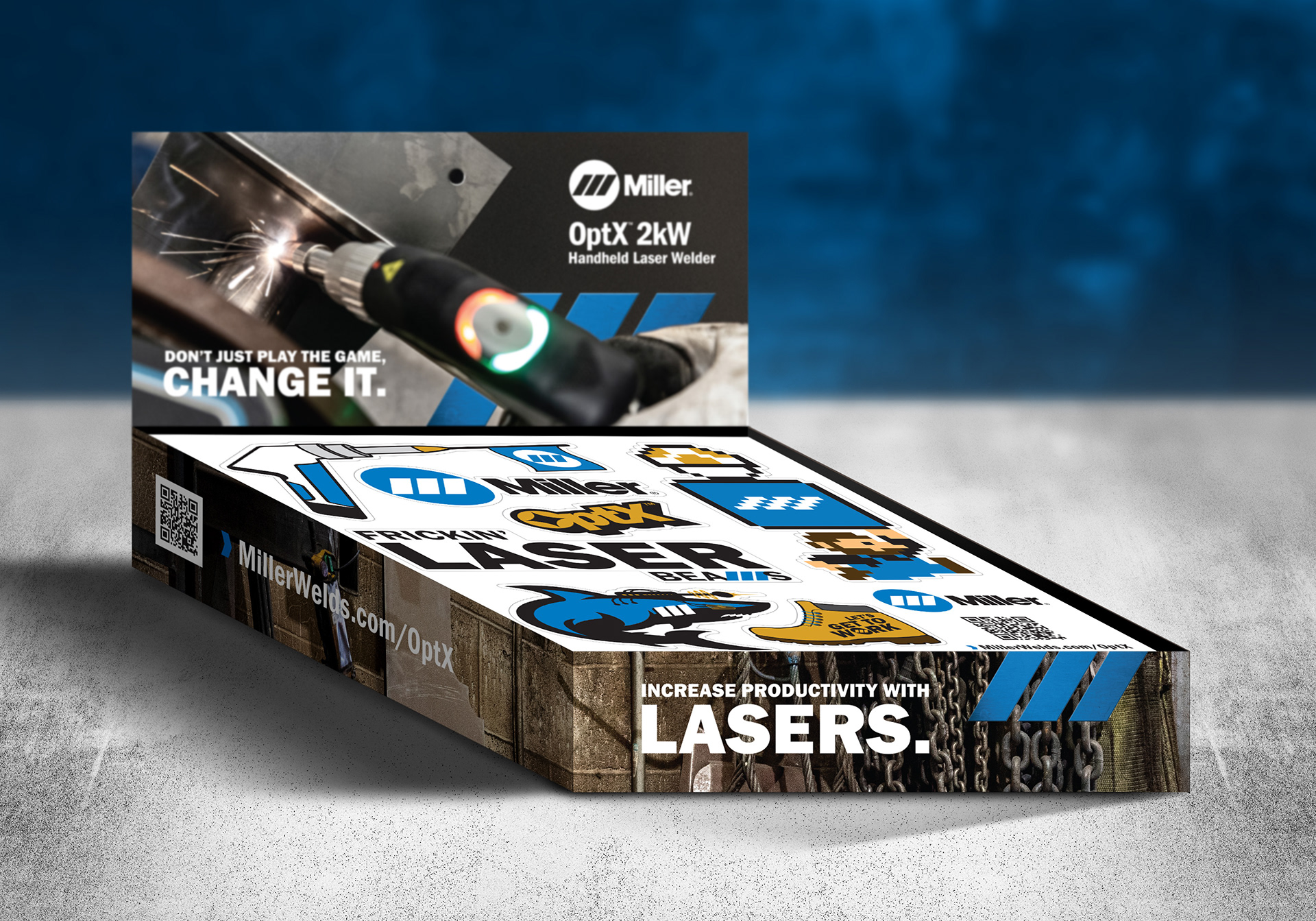 distributor kit counter box