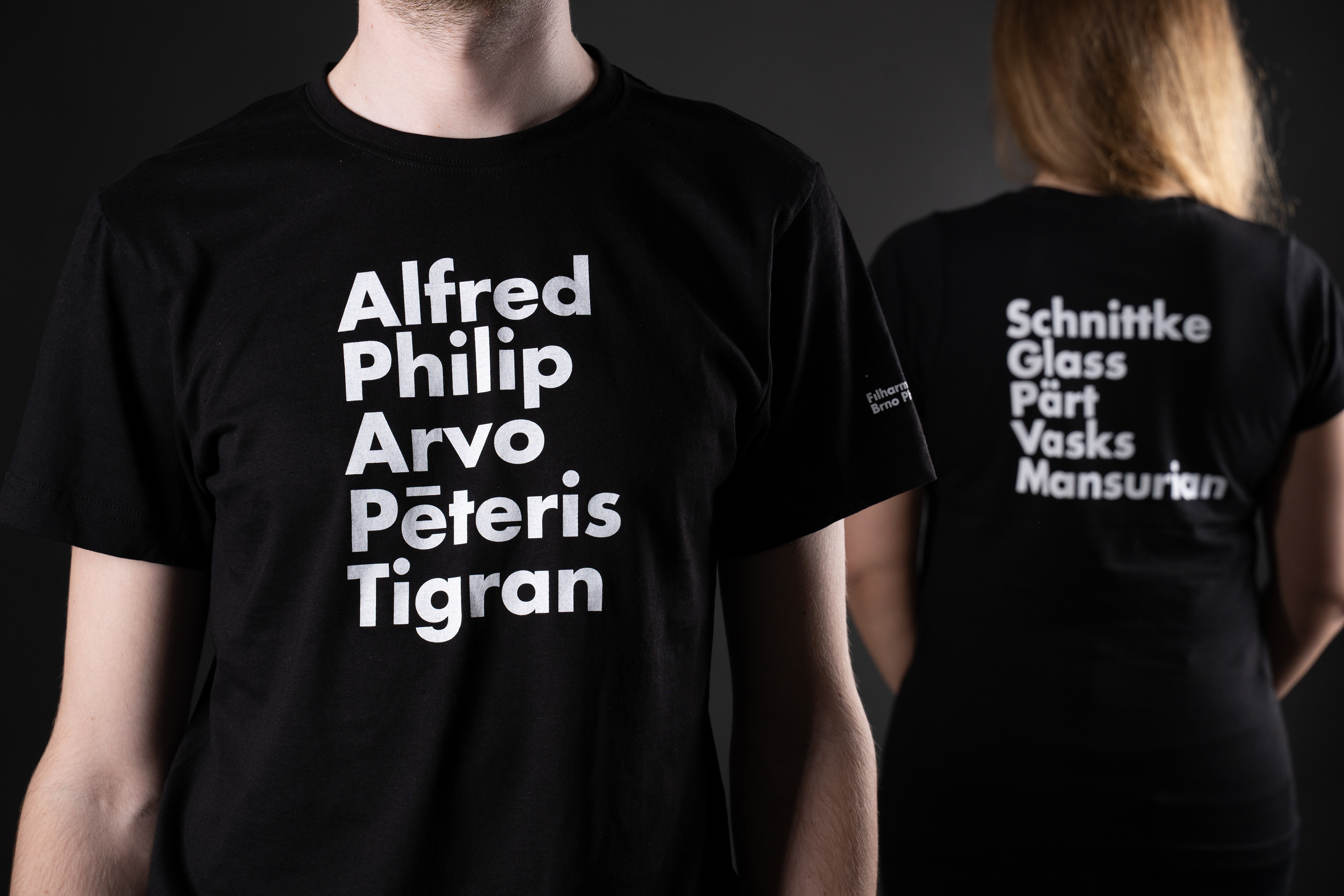 Merch Filharmonie Brno, fotografie na e-shop