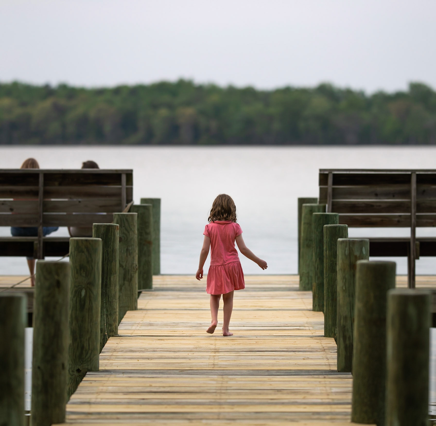 The dock in the river