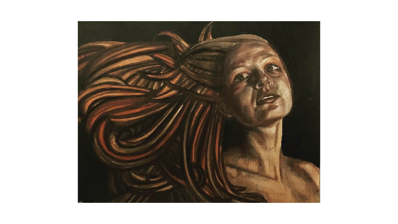 Correcting the tones of the goddess.