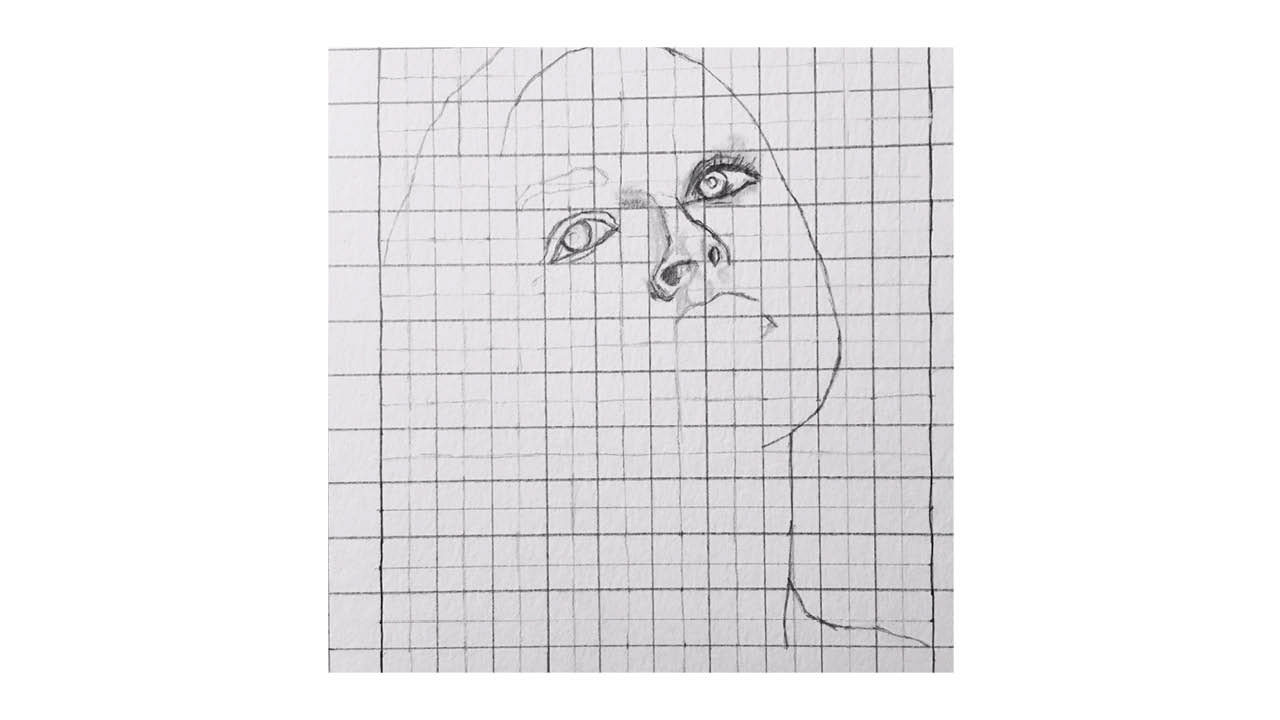 First lines after creating the grid.