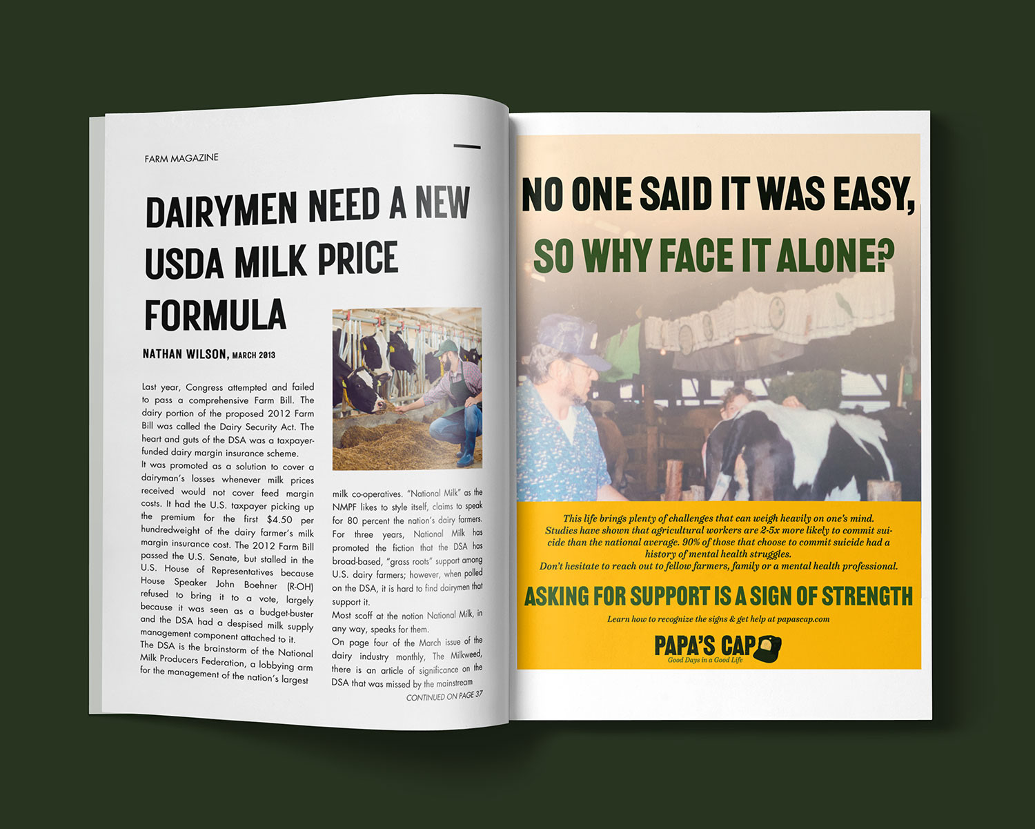 Full Page Print Ad
