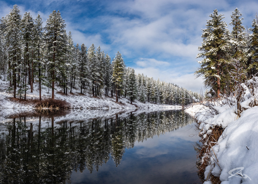 Snowy Sprague River