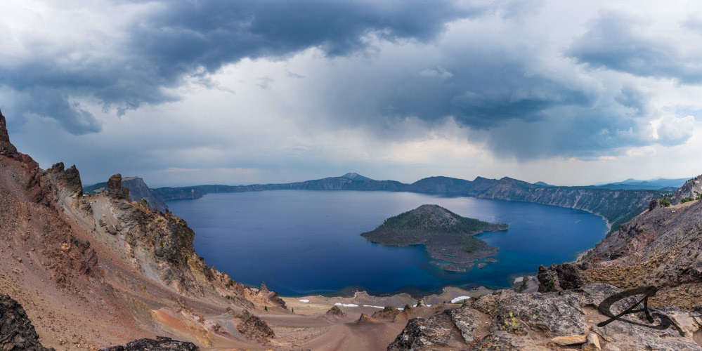 Clouds Over Crater Lake