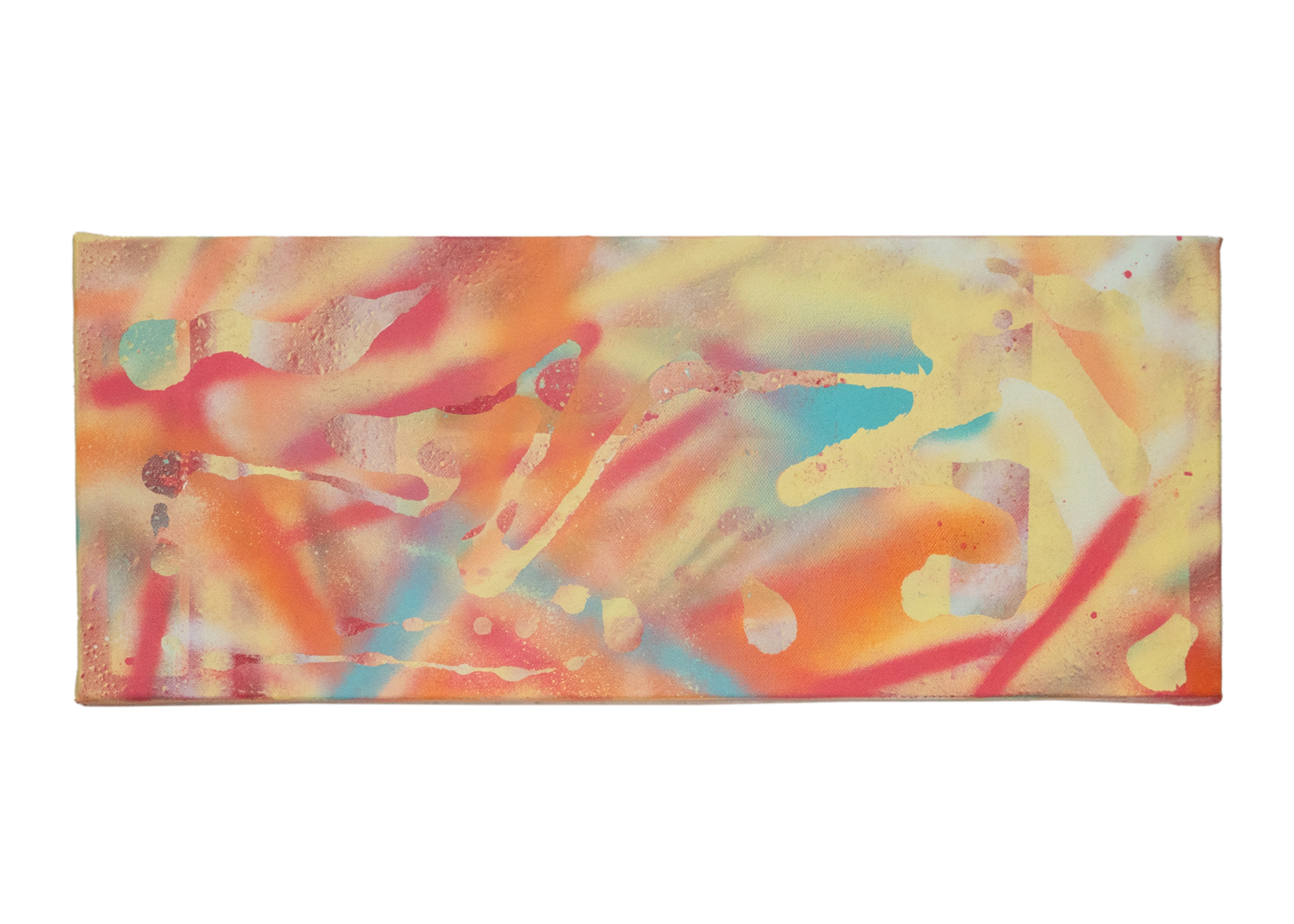 Untitled, 2022, Acrylic  on canvas, 20 x 50 cm, POA