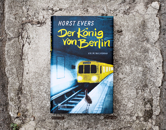 Cover Illustration for "Der König von Berlin" / Rowohlt 2014