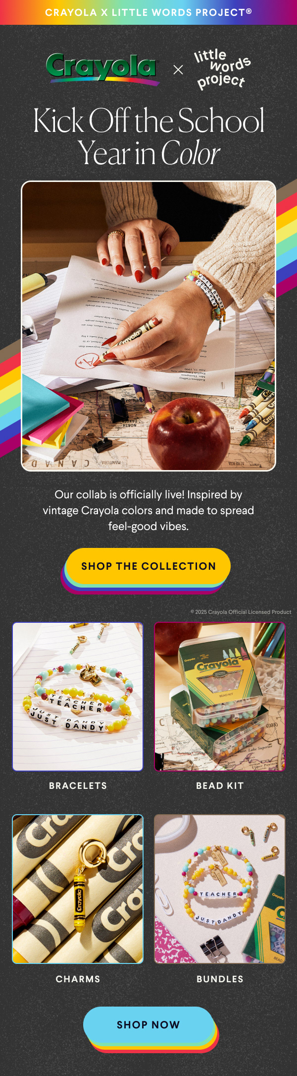 Crayola x Little Words Project - Email Design