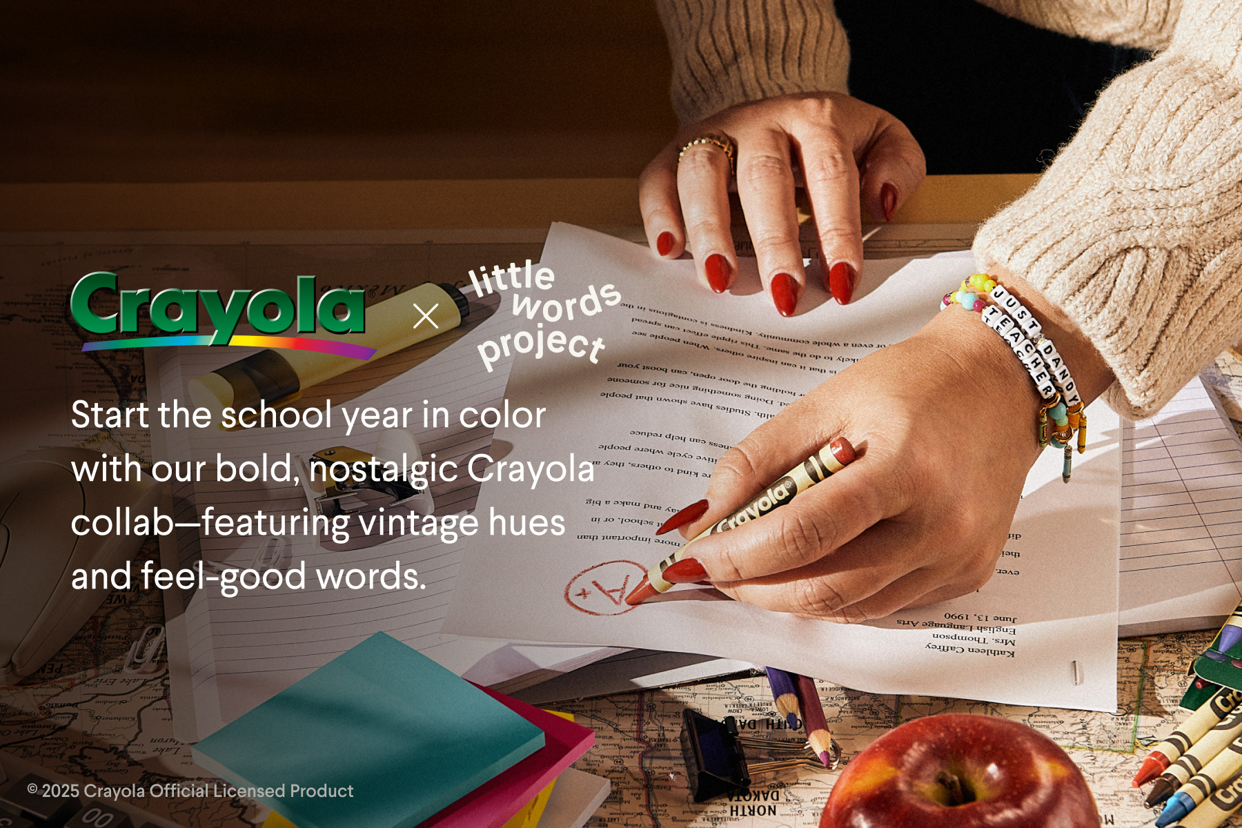 Crayola x Little Words Project - Retail Signage