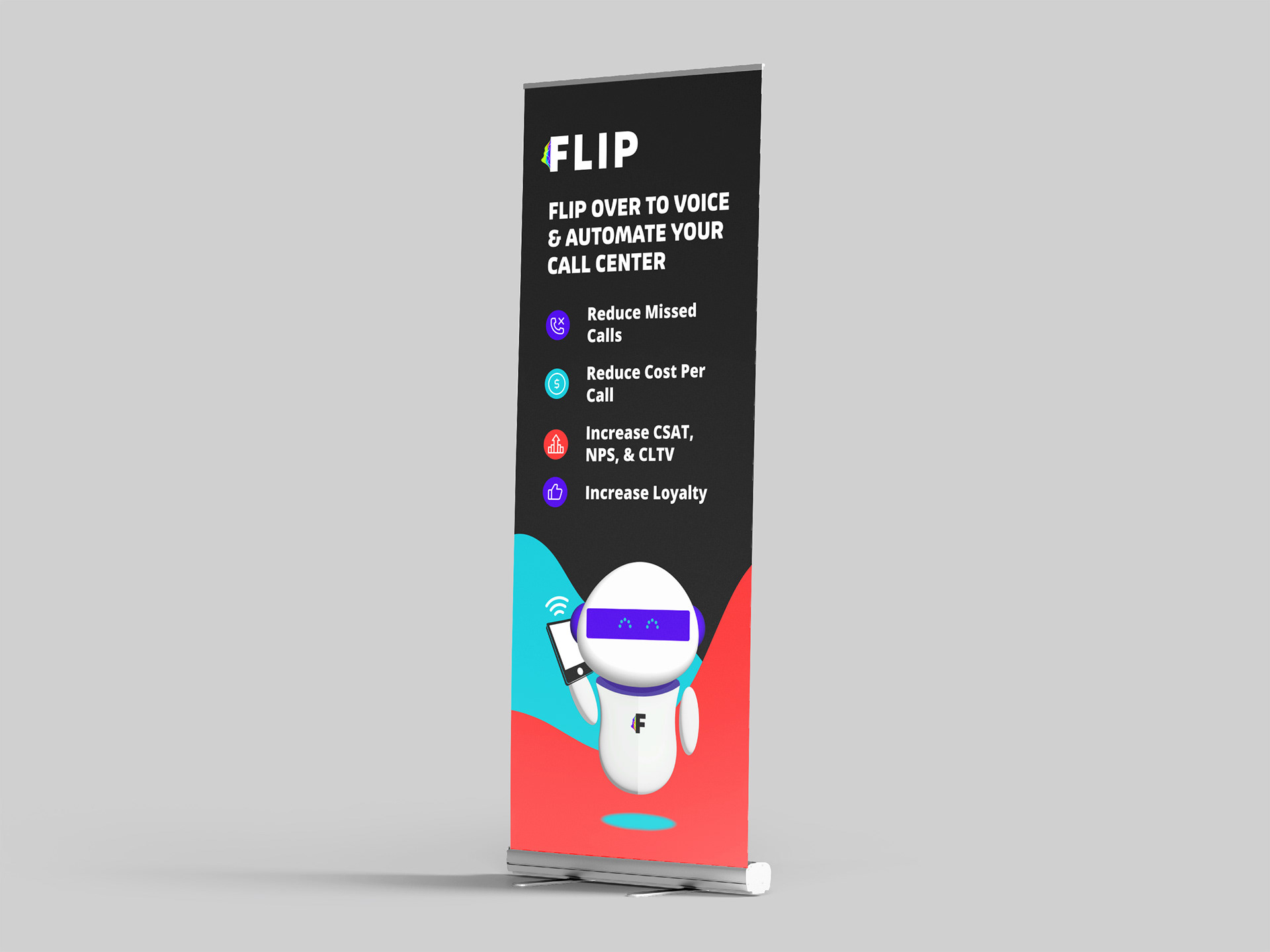 Flip Tradeshow Banner