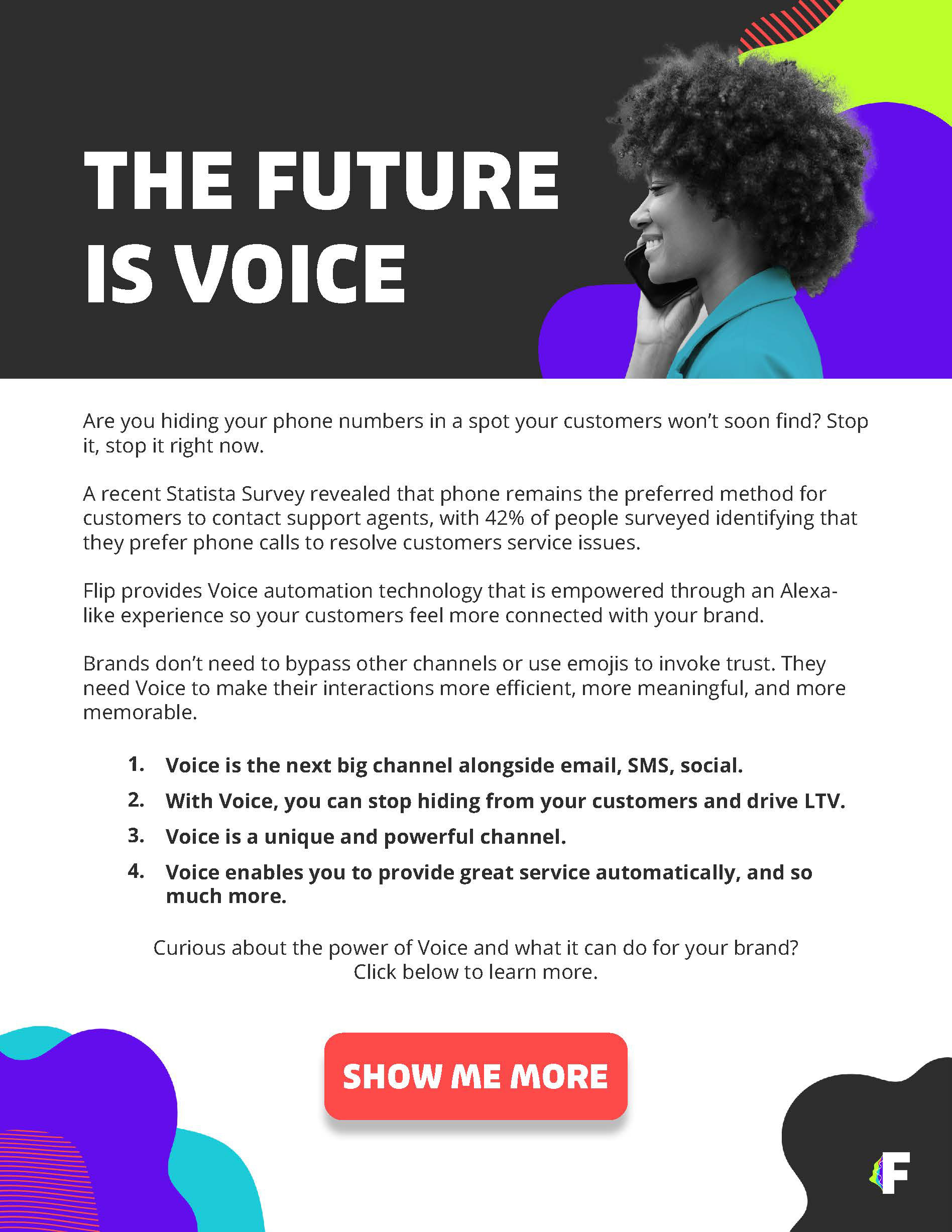 The Future is Voice One-Pager