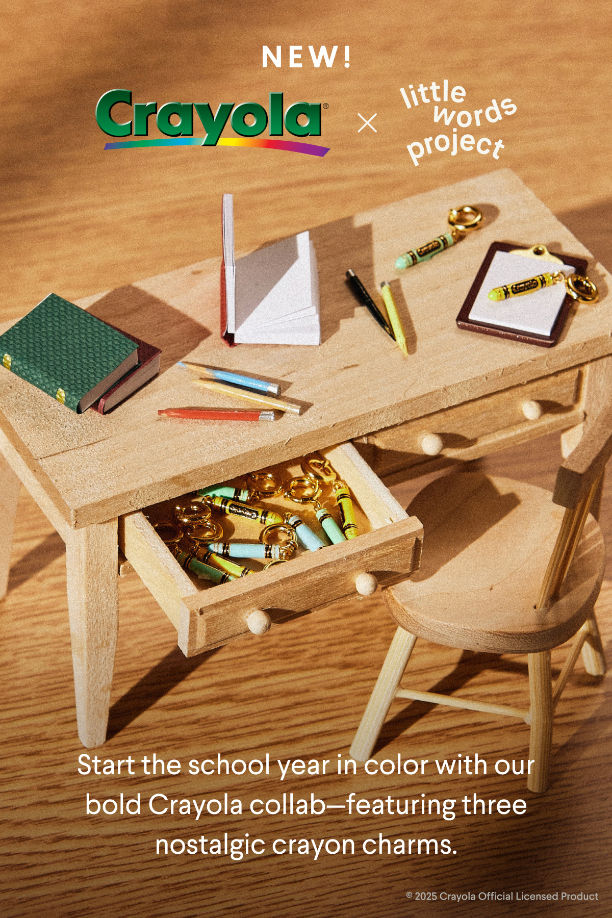 Crayola x Little Words Project - Charms Signage