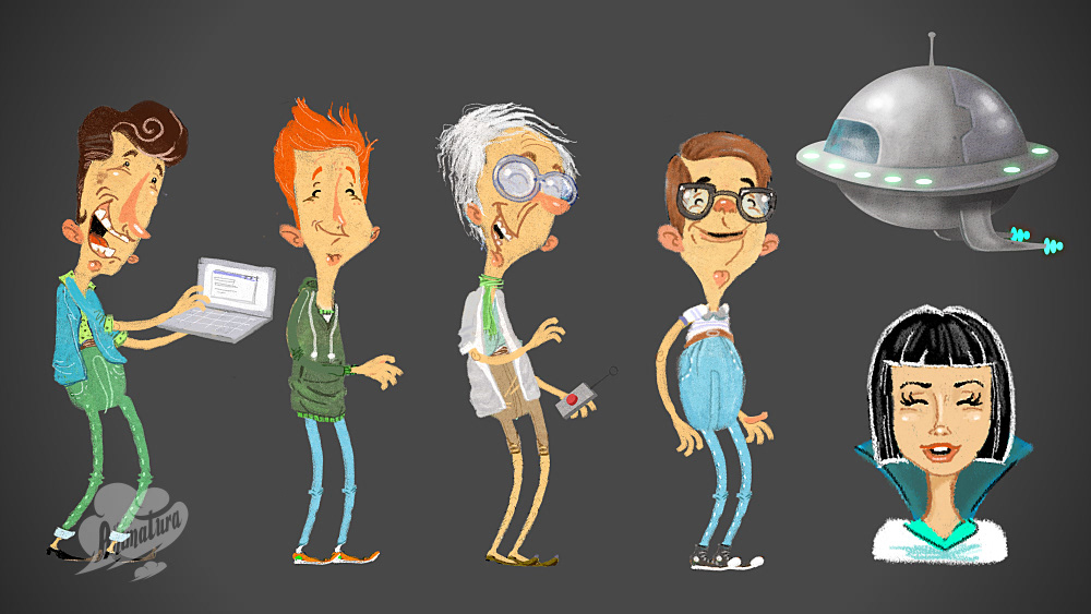 video empresa desenho animado produtora animacao