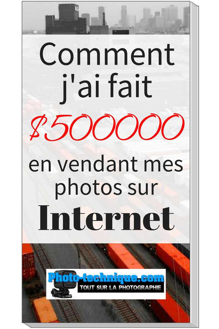 $500000 en vendant des phototos sur Internet.