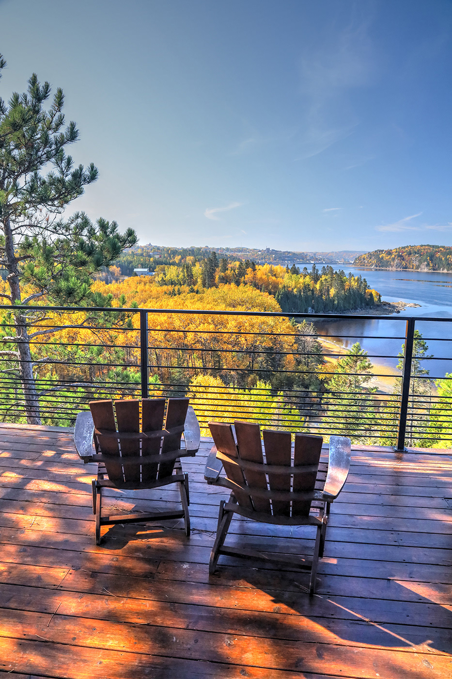 Vue du balcon supérieur
