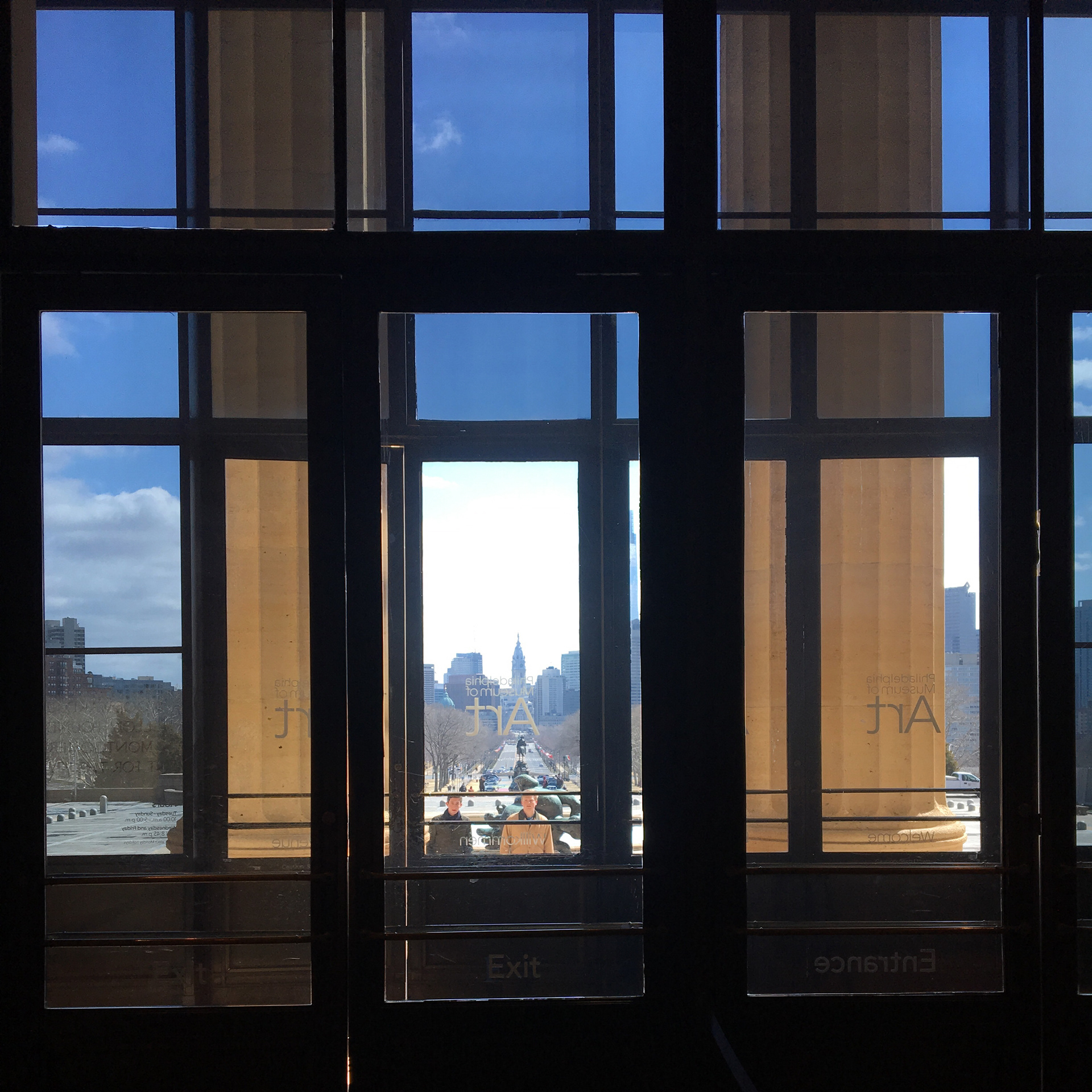 View from Philadelphia Museum of Art