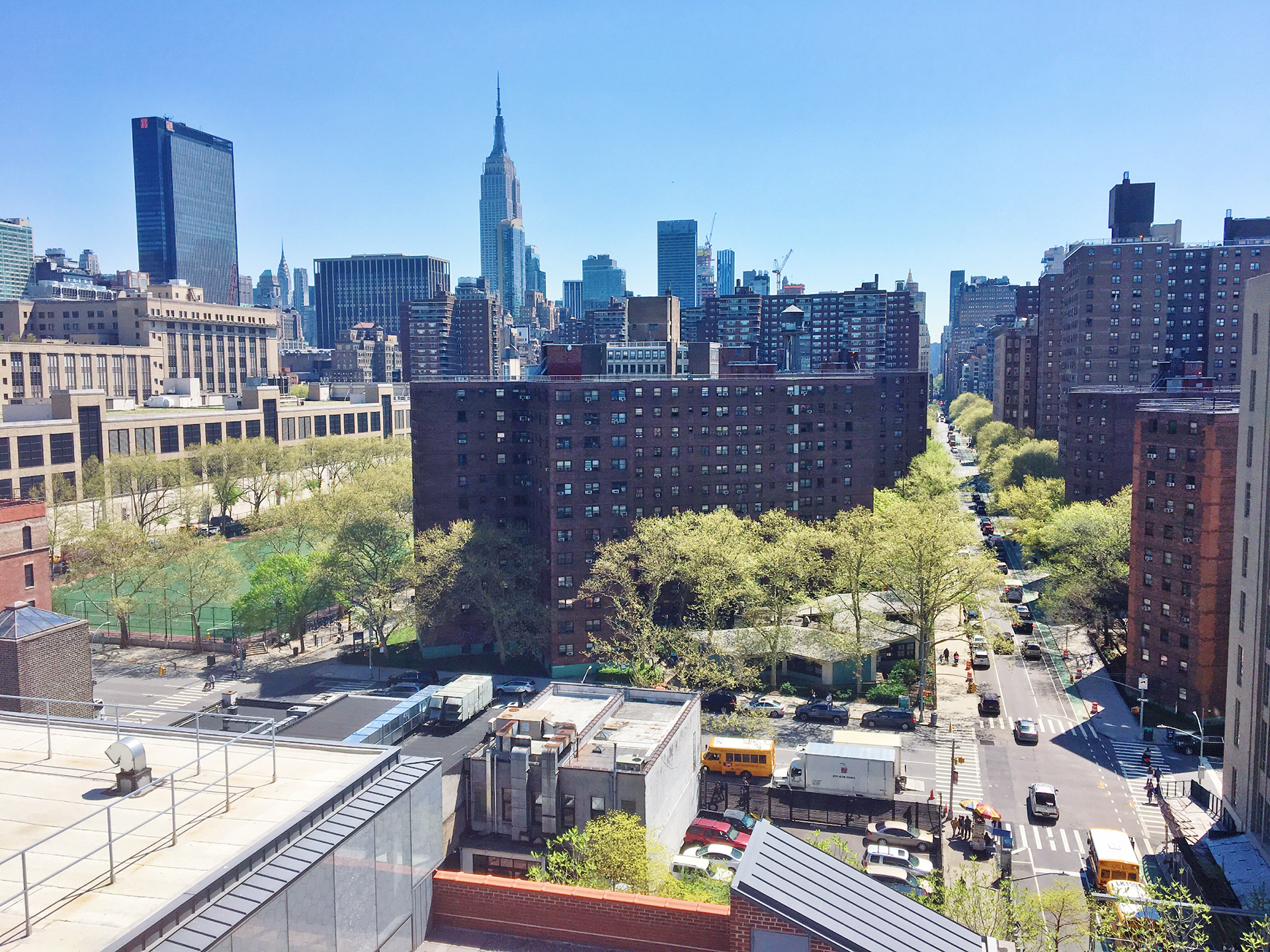 View from Whitney Museum of American Art
