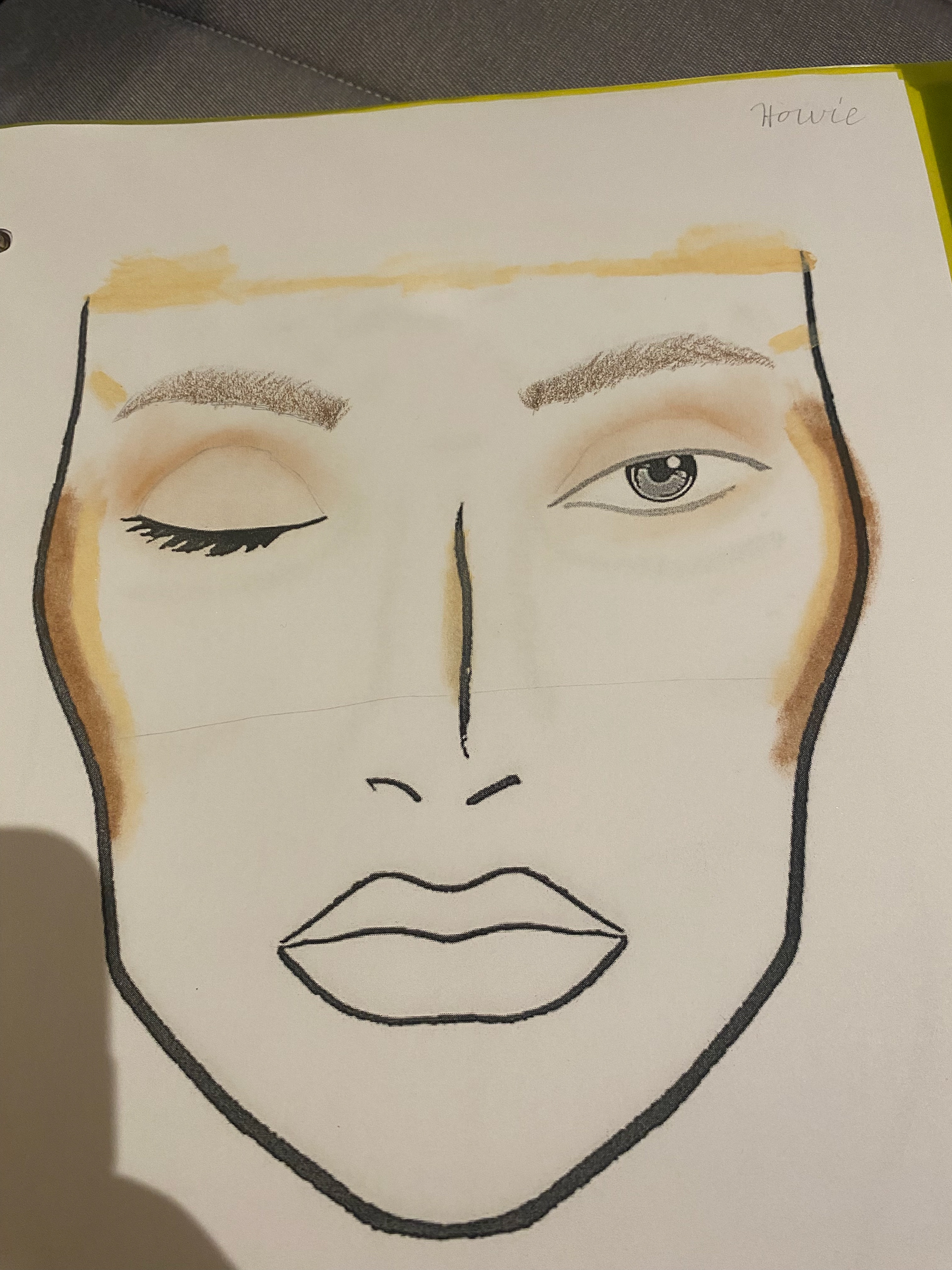 Howie Makeup