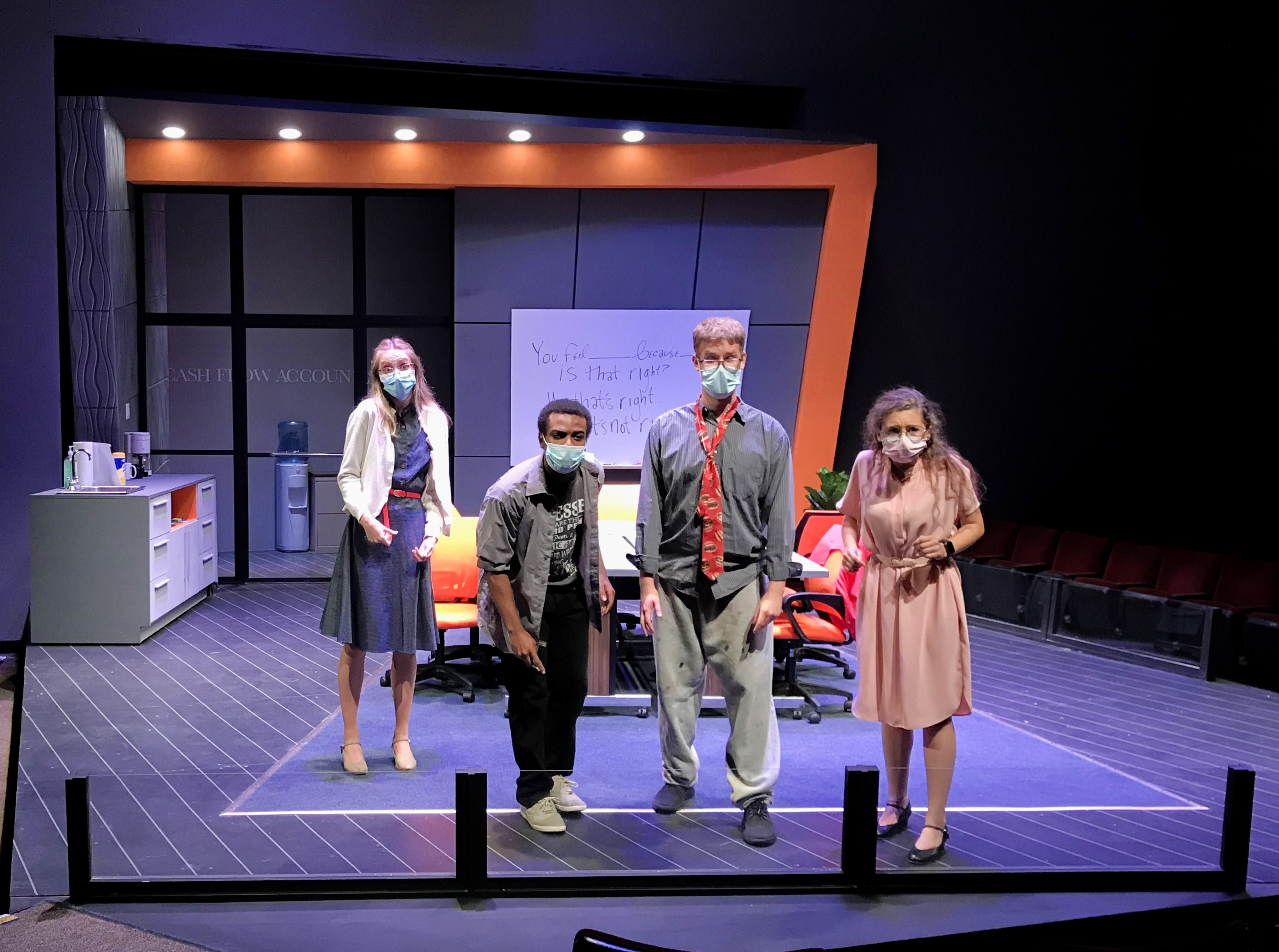 Lucie Kupres as Eva, Tariq Griffin as Jordan, Jack Lasater as Howie, Chloe Kallberg as Sophia