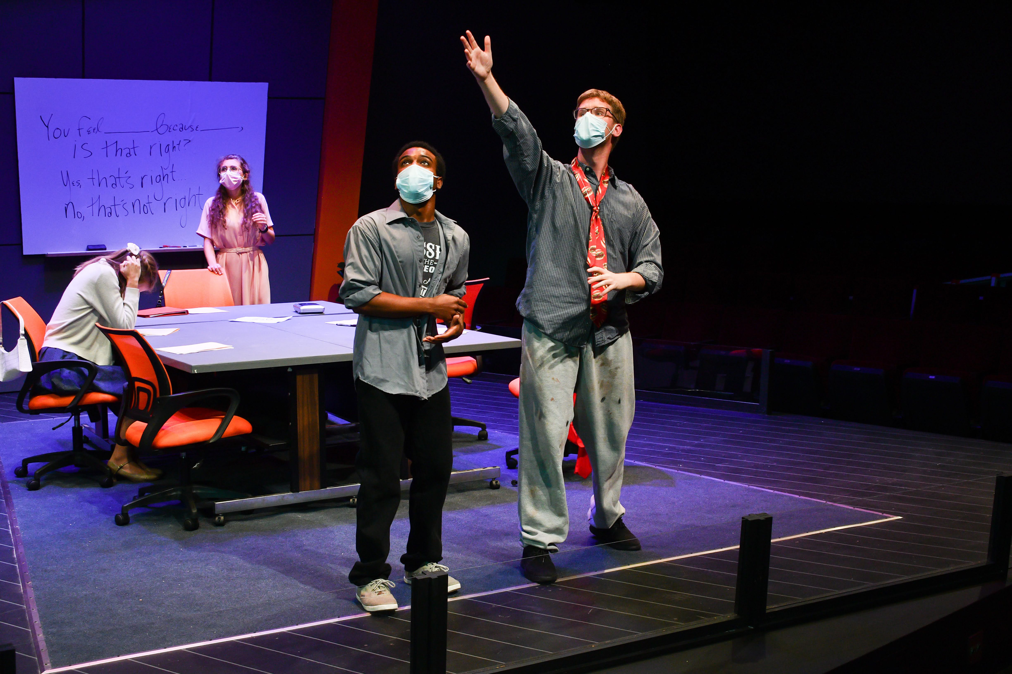 Tariq Griffin as Jordan, Jack Lasater as Howie