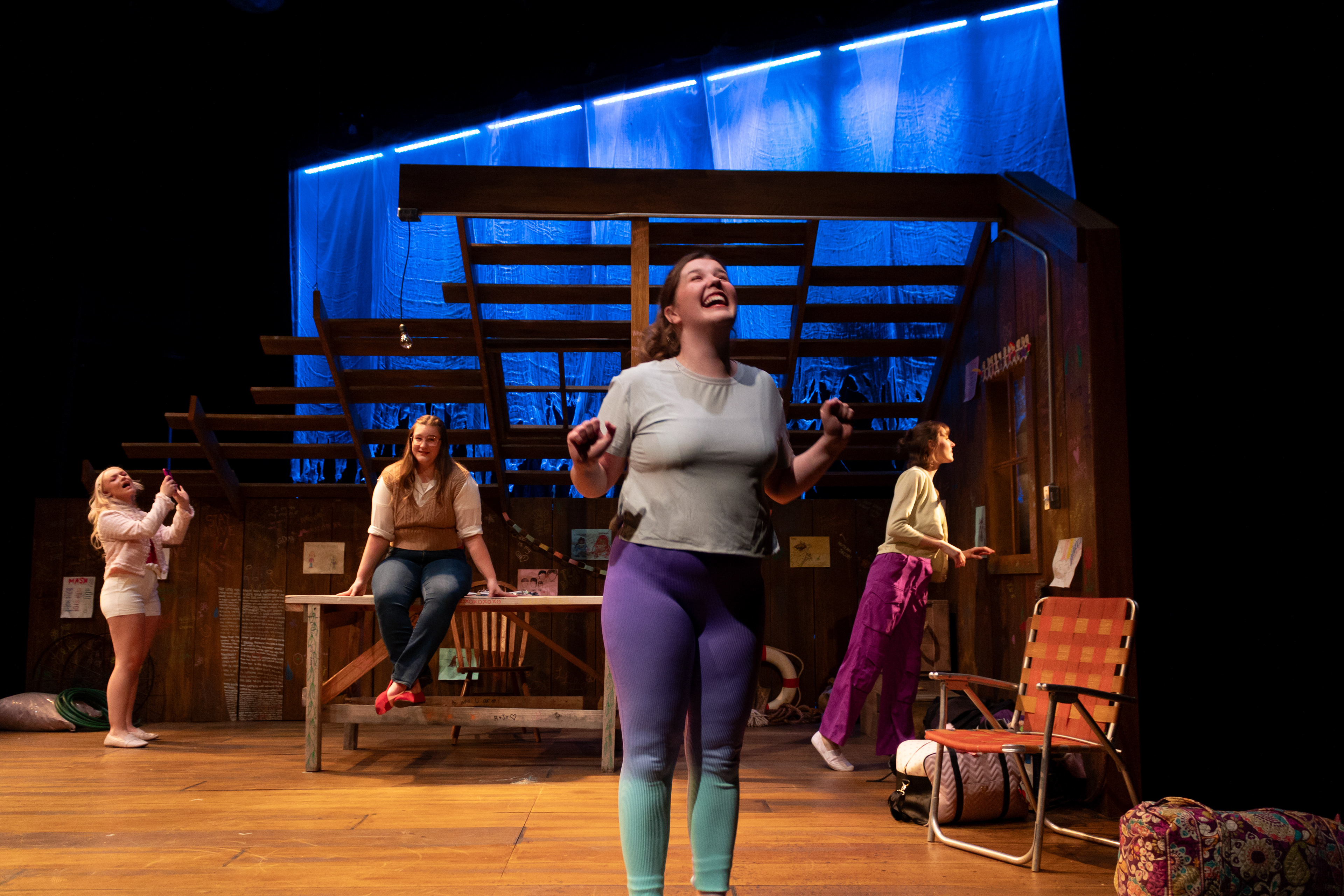 Grace Julius, Emma Shmalz, Lucie Kupres and Alyson Meyers in this is not the reunion