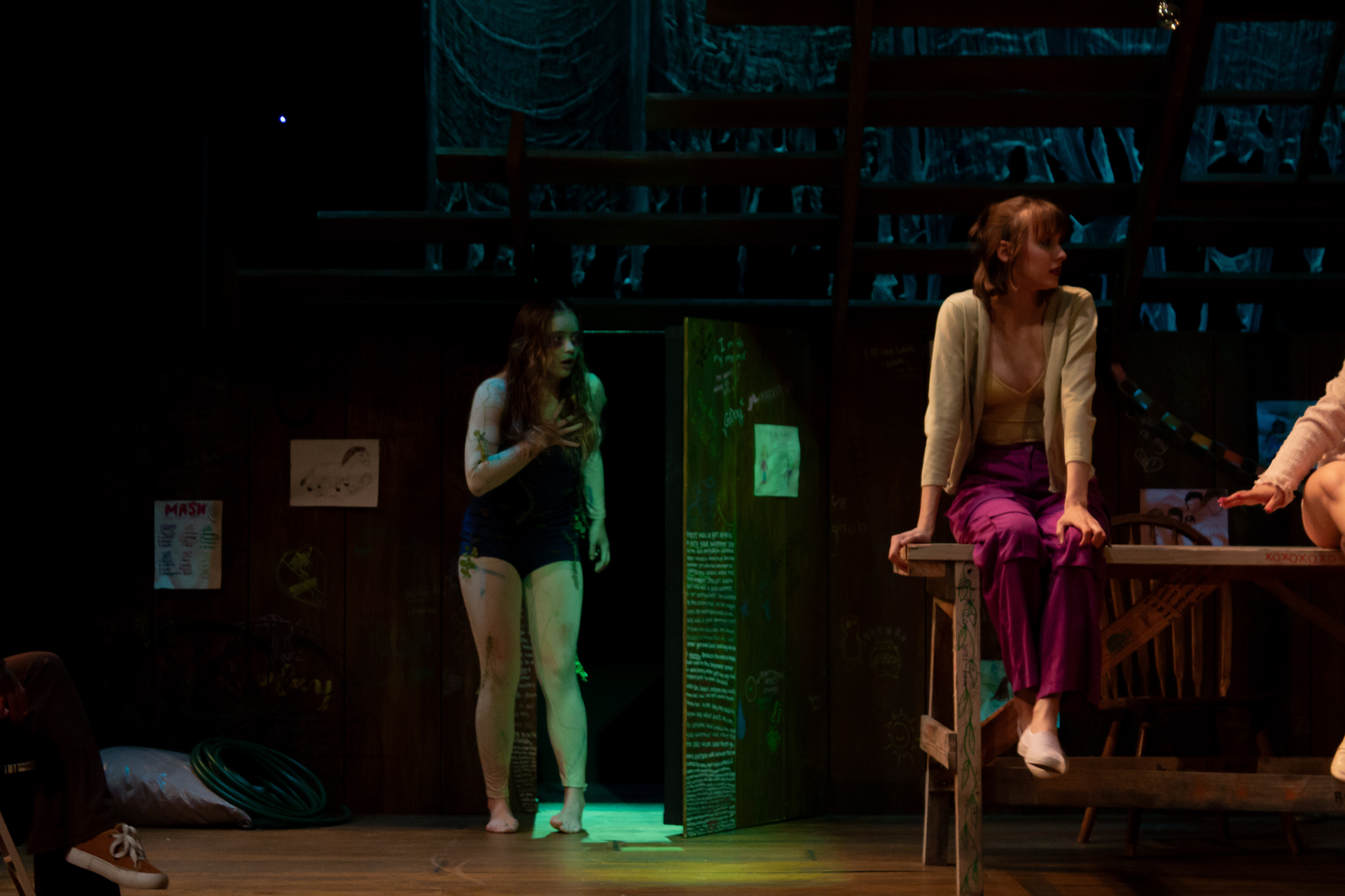 Drowned Girl (Riley Knoop) and Charlie (Lucie Kupres)