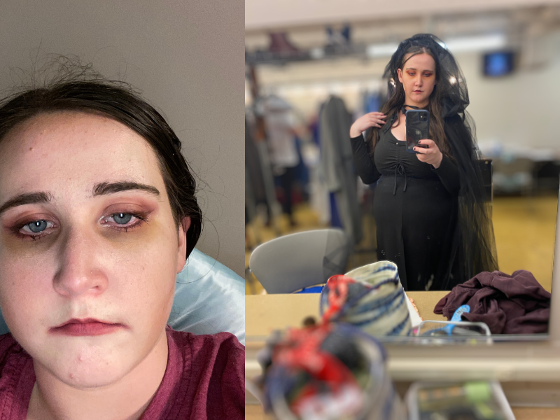 Ensemble in Next to Normal (2022) designer Sam Selakovich