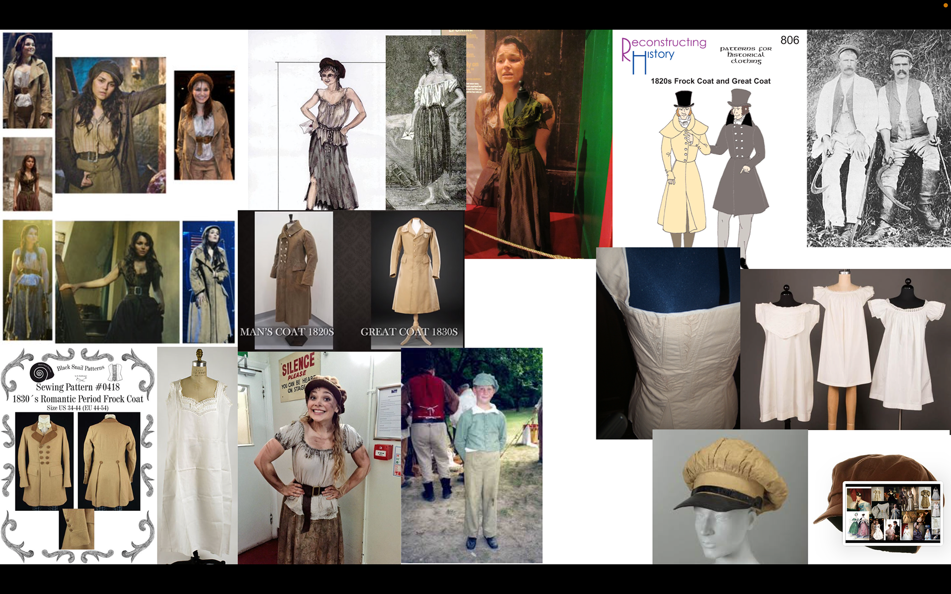 Mood Board for Eponine