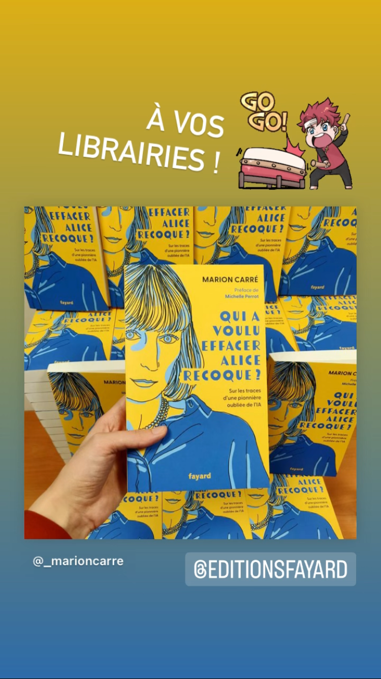 Livre Alice Recoque
