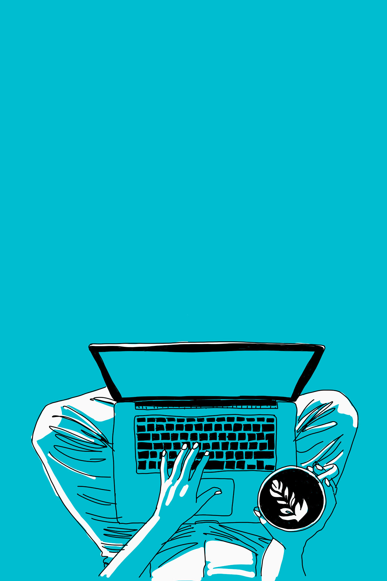 Laptop Café Canapé