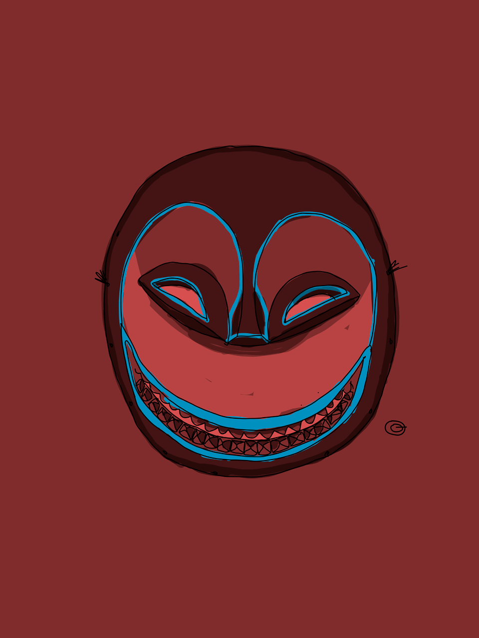 Mask from Nigeria