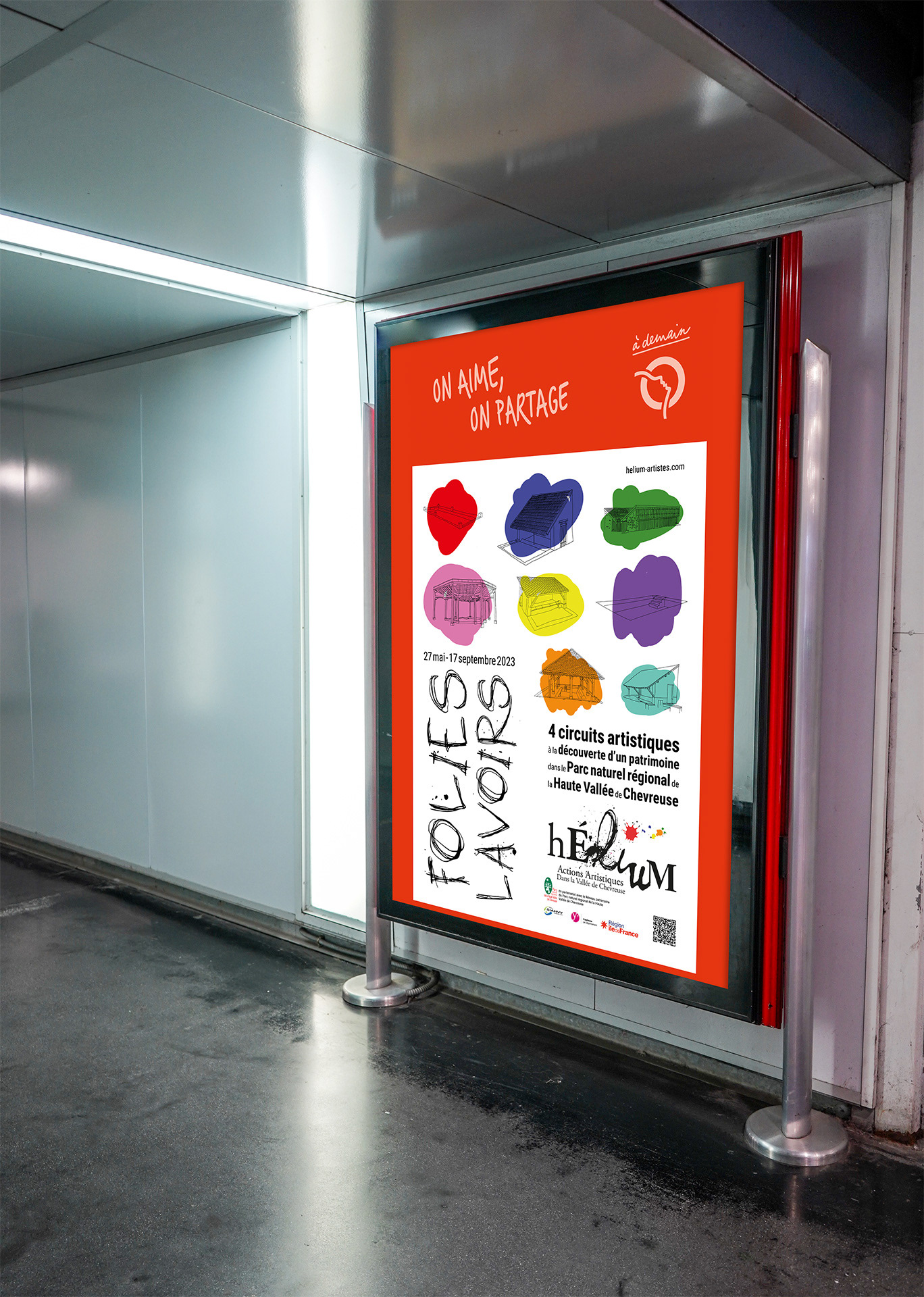 Folies lavoirs - Affiche RATP