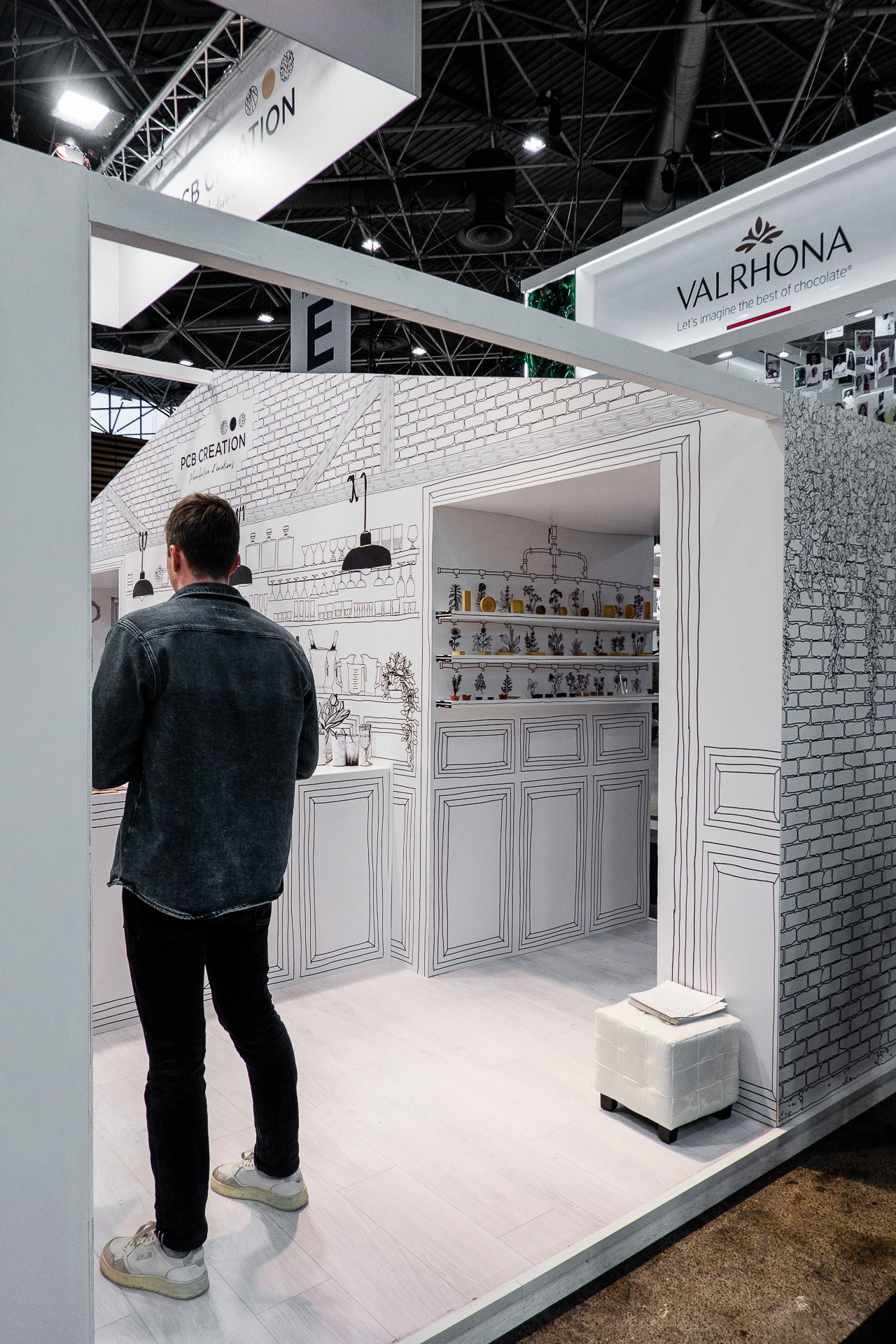 Bar - Stand PCB Création au salon SIRHA 2023 à Lyon