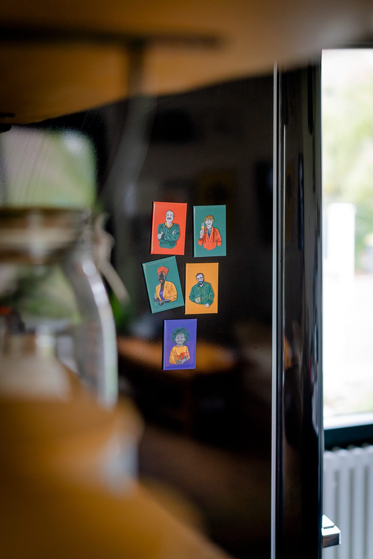 Magnets personnages du jeu