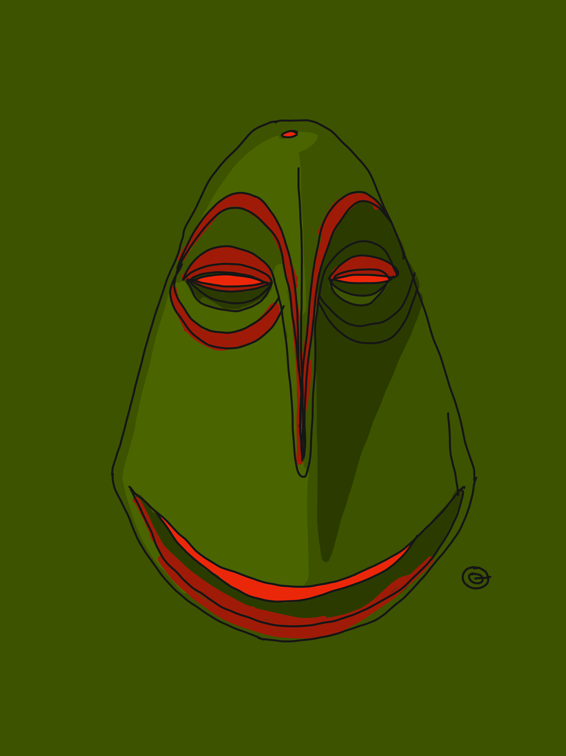 Hemba mask, Congo
